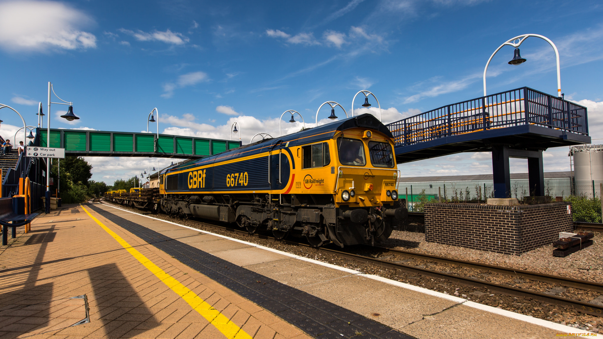 техника, поезда, локомотив, рельсы, дорога, железная