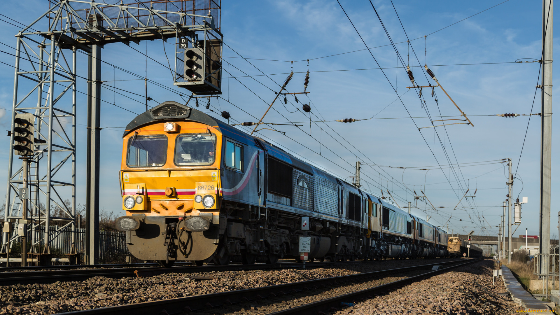 техника, поезда, рельсы, локомотив, дорога, железная