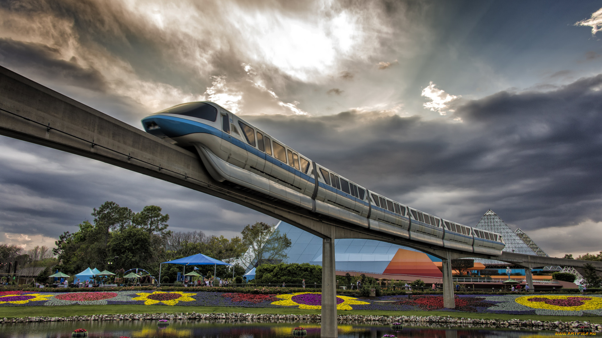 техника, поезда, железная, дорога, рельсы, локомотив