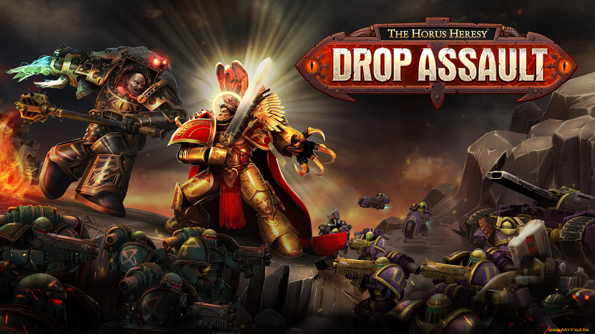the, horus, heresy, drop, assault, видео, игры, -, horus, heresy, , drop, assault, персонажи
