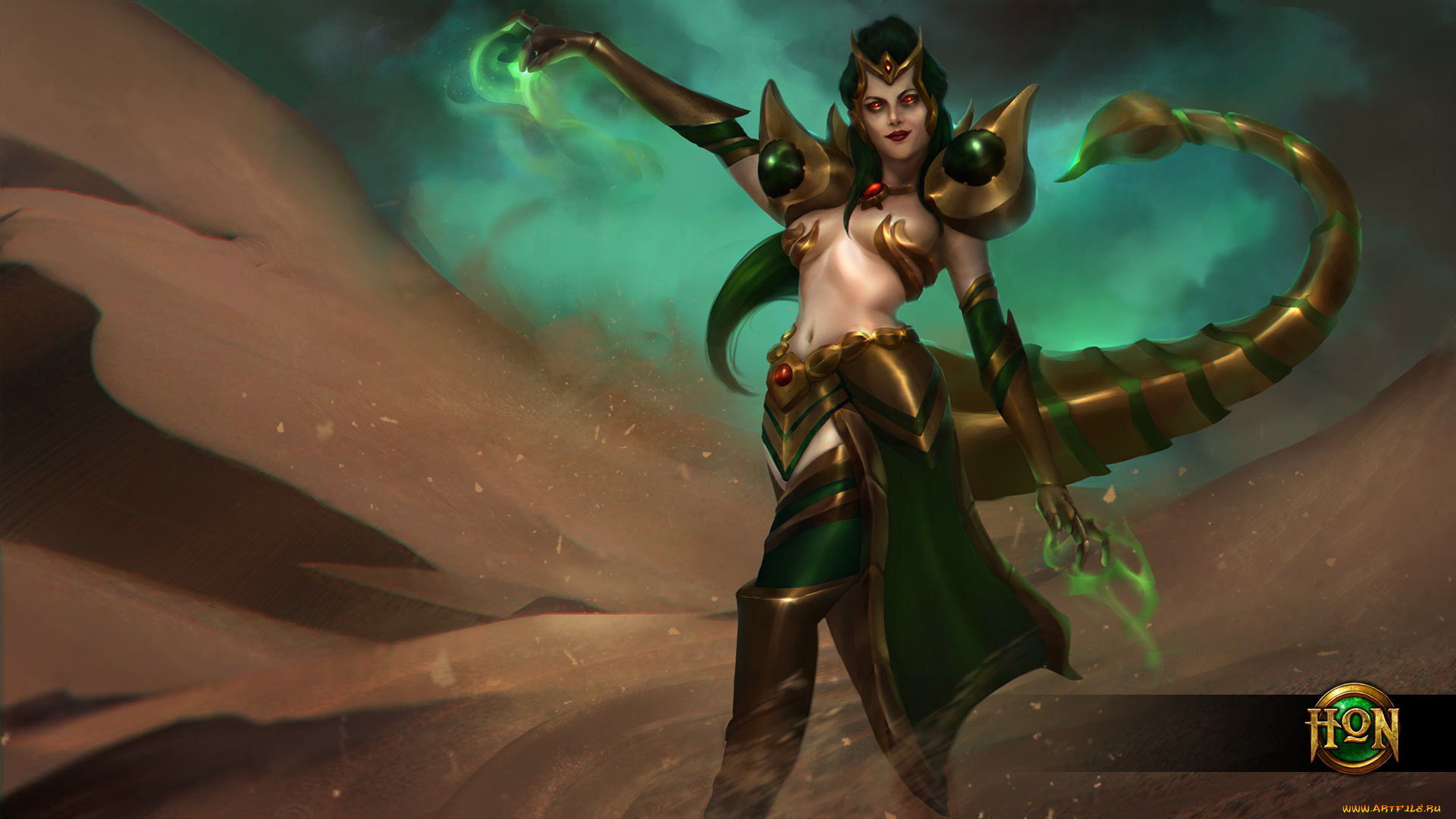 видео, игры, heroes, of, newerth, персонаж