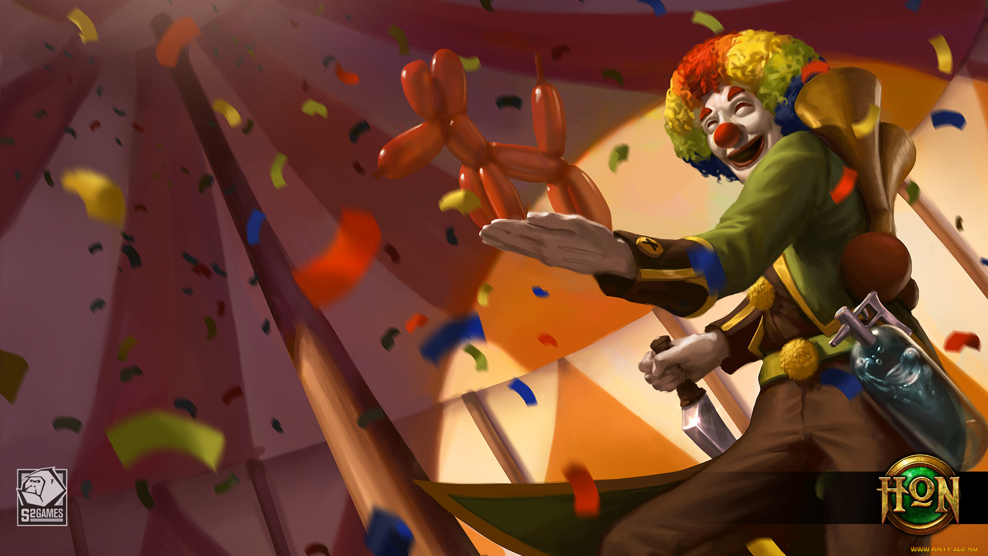 видео, игры, heroes, of, newerth, персонаж