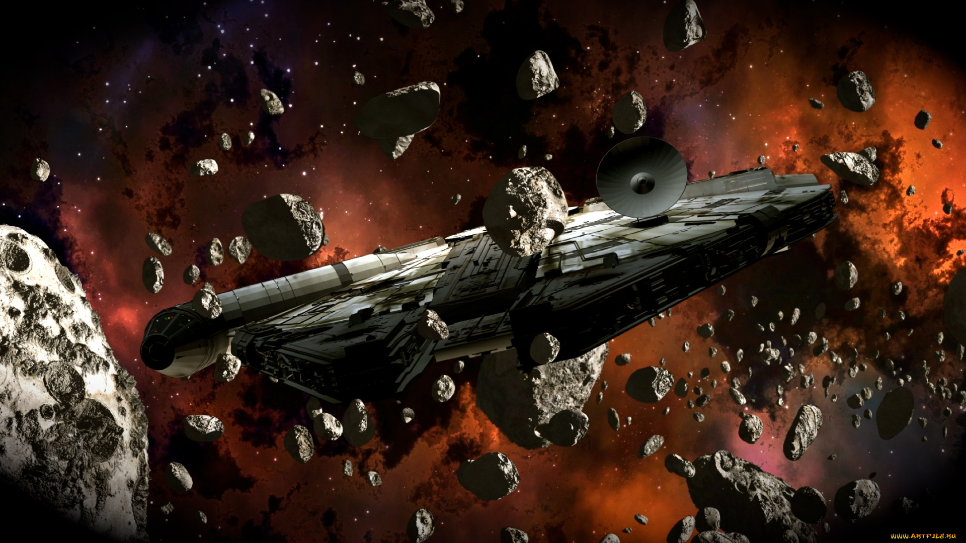 видео, игры, star, trek, constellation, космический, корабль, вселенная, полет, метеориты, планета