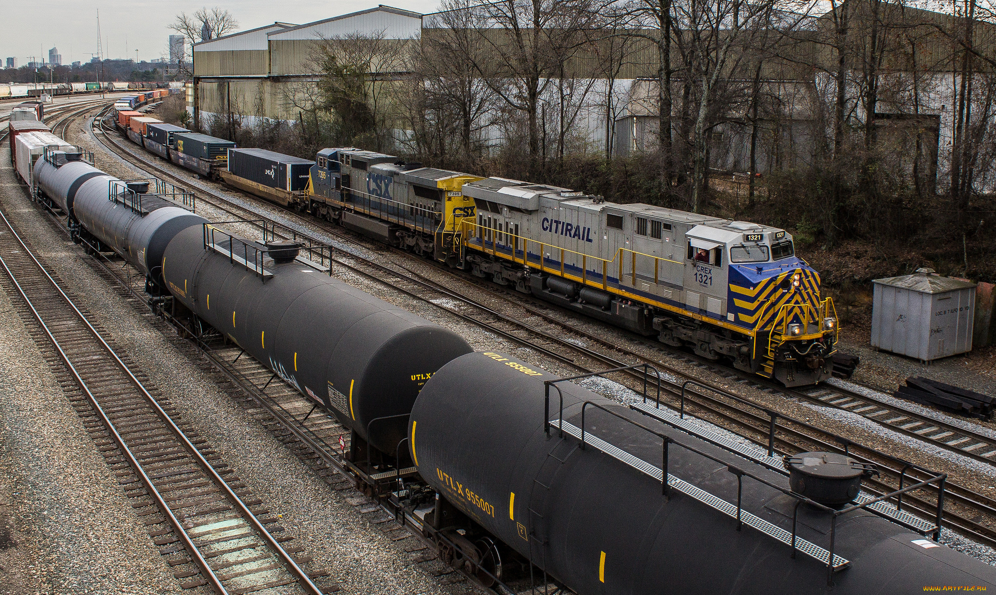 техника, поезда, локомотив, рельсы, дорога, железная