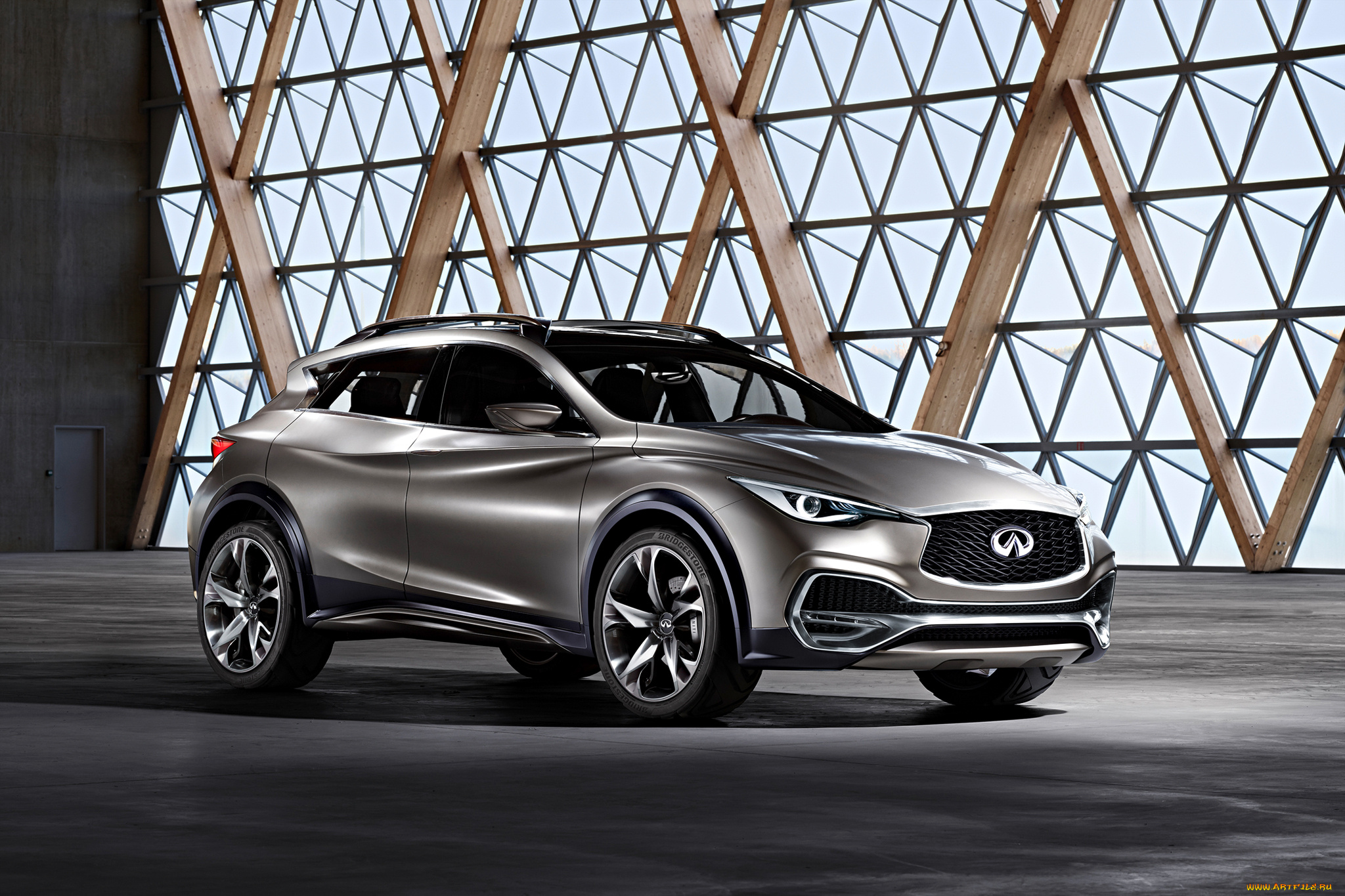 2015, infiniti, qx30, автомобили, infiniti, кофейный