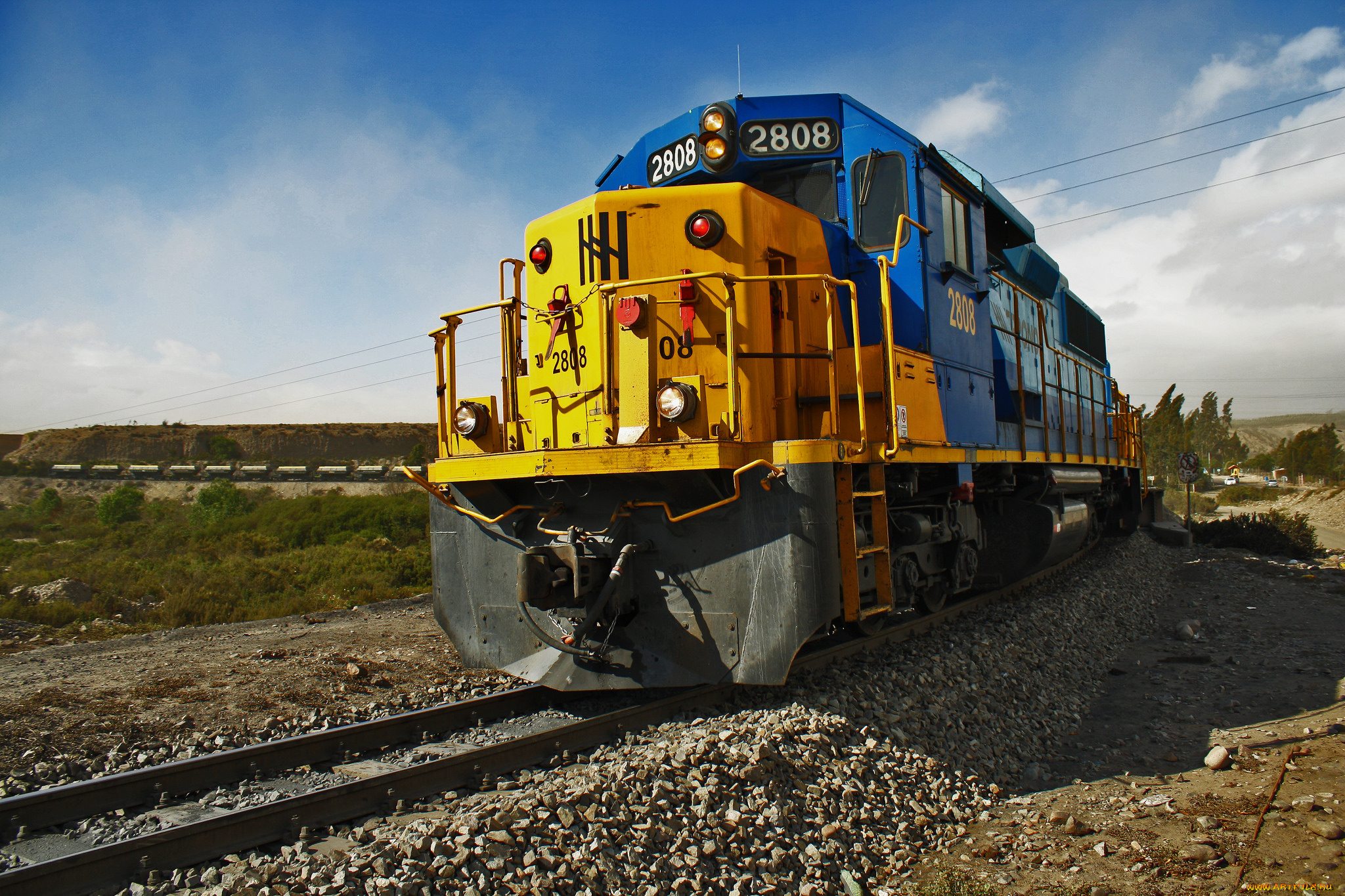 техника, поезда, железная, дорога, рельсы, локомотив, соста