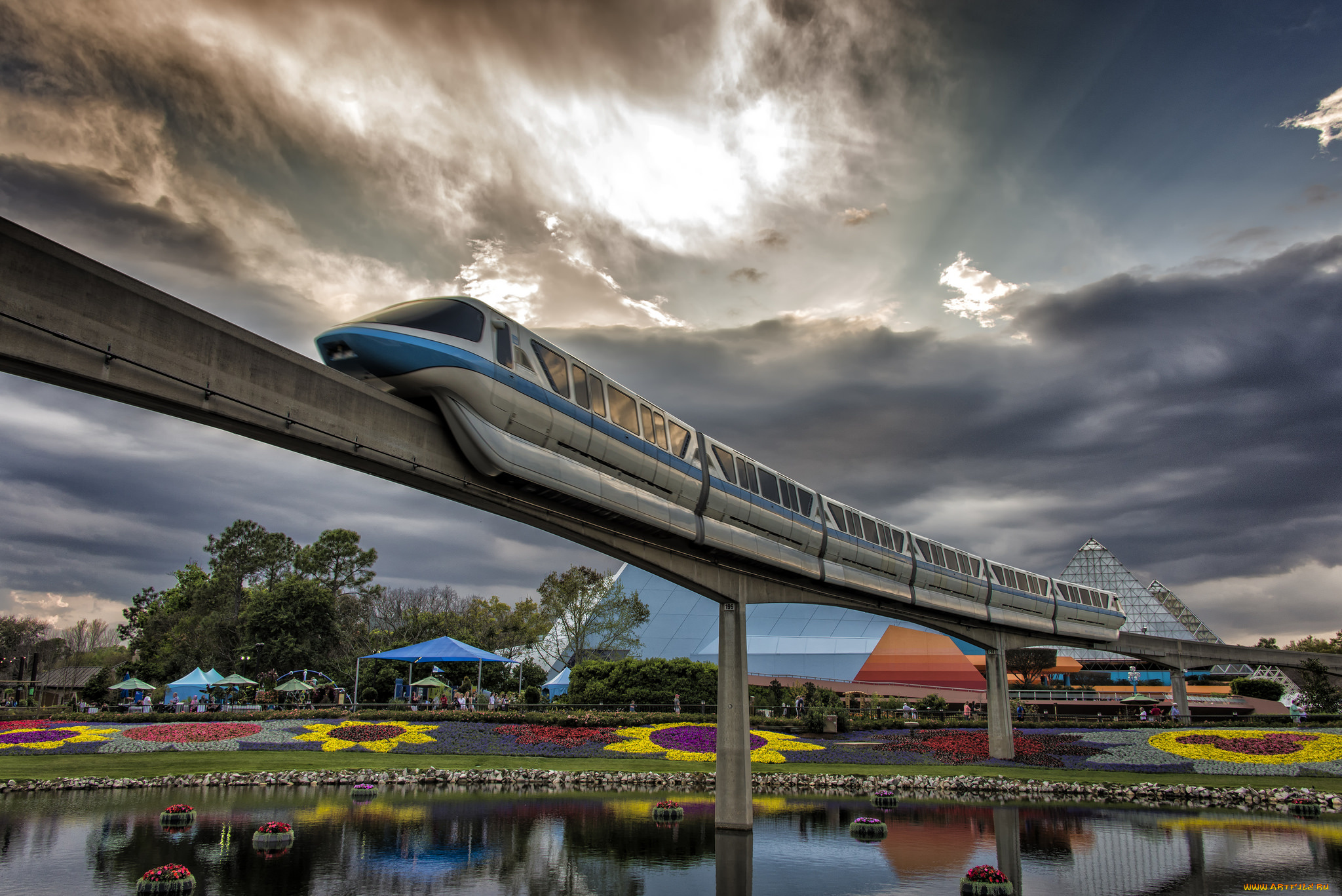 техника, поезда, железная, дорога, рельсы, локомотив