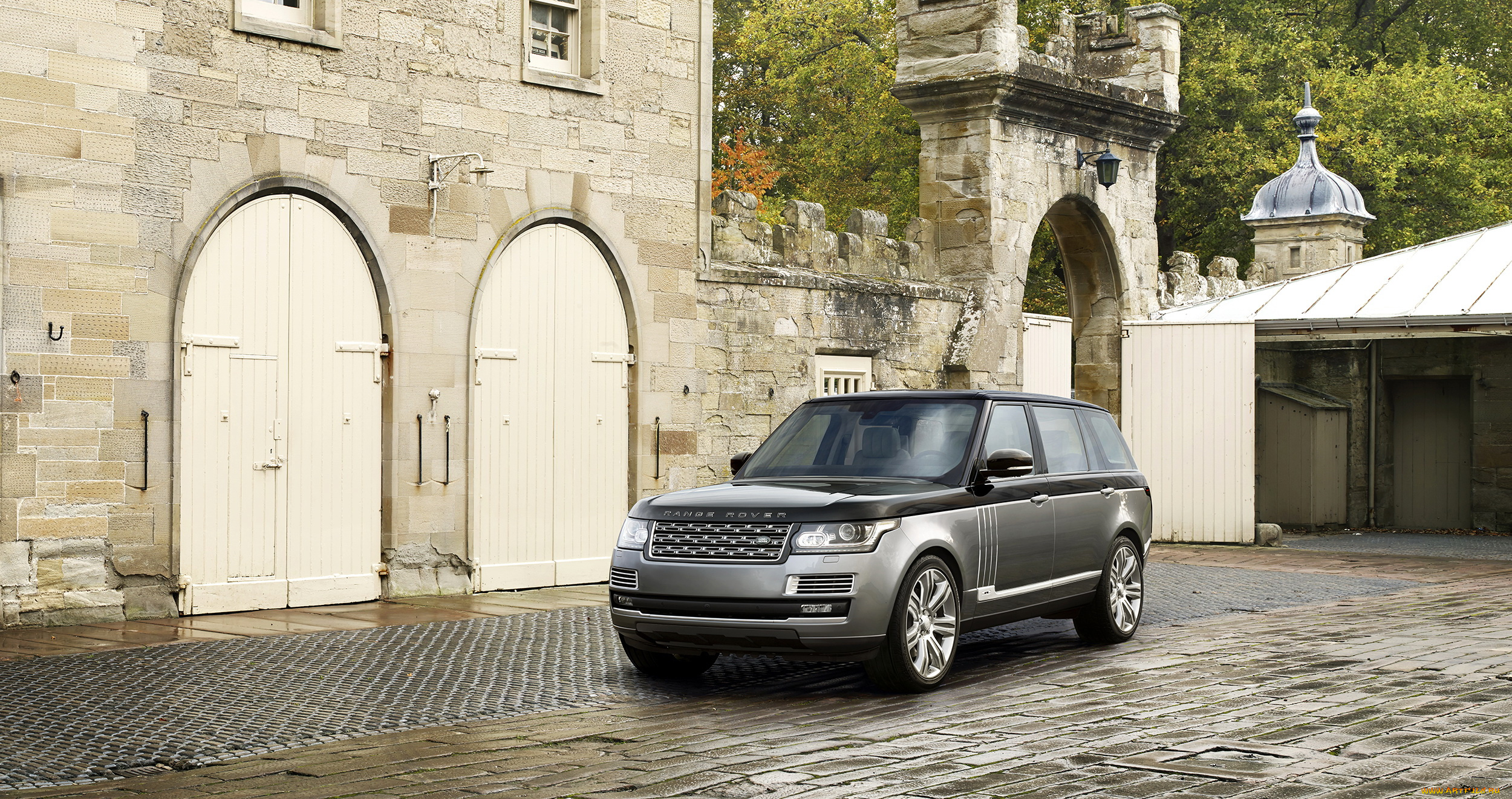 2015, land, rover, range, rover, sv, автомобили, range, rover, range, rover, land, тюнинг, серый