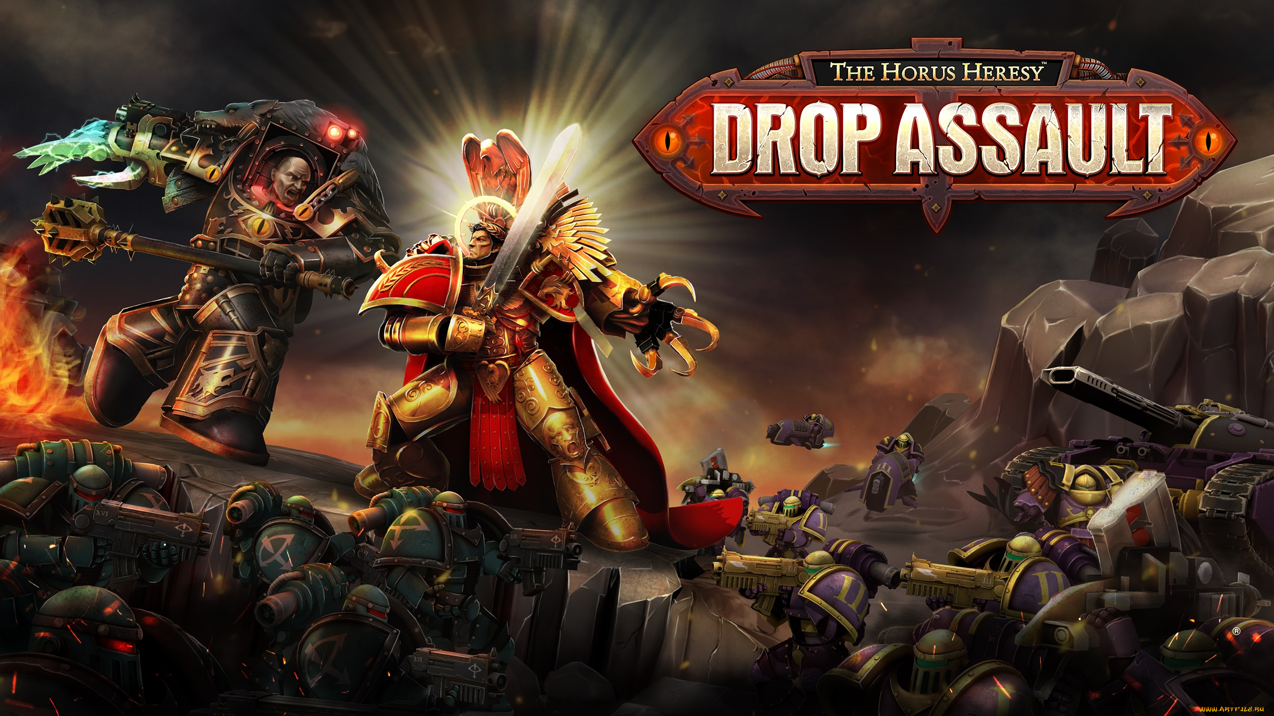 the, horus, heresy, drop, assault, видео, игры, -, horus, heresy, , drop, assault, персонажи