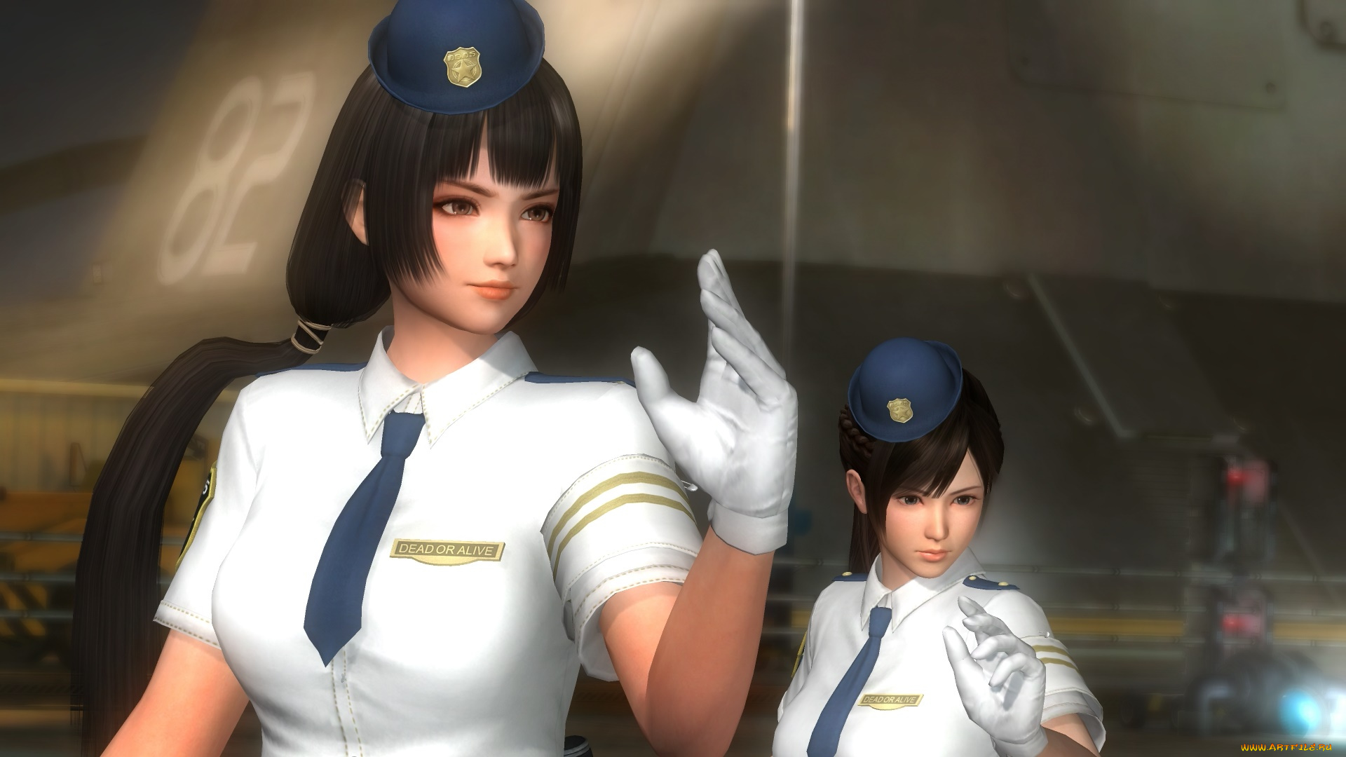 3д, графика, аниме, , anime, взгляд, поза, девушки, фон