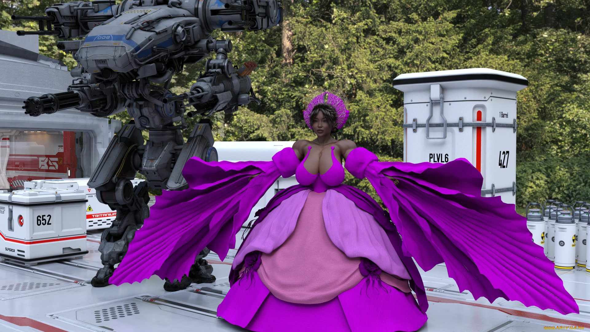 3д, графика, фантазия, , fantasy, взгляд, девушка, фон