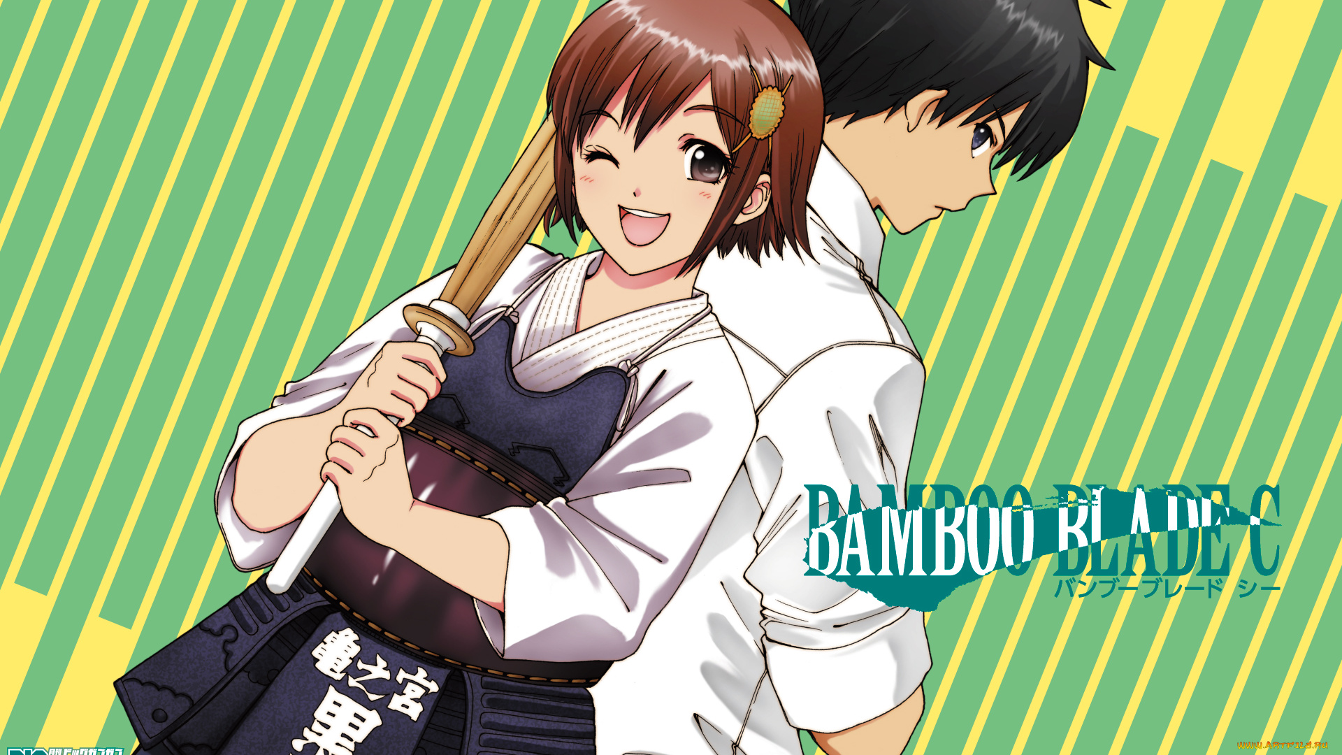 аниме, bamboo, blade, bamboo, blade