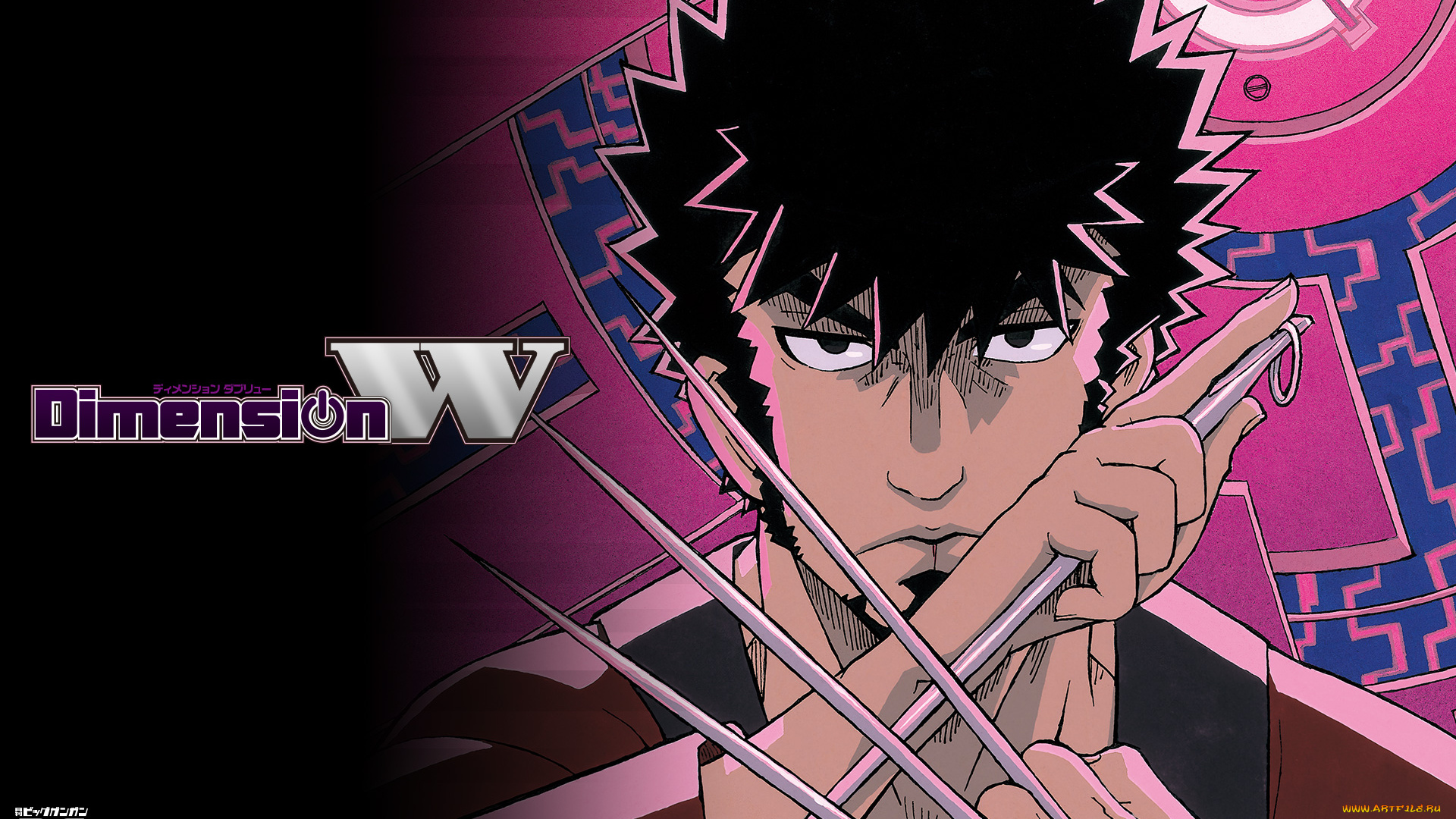 аниме, dimension, w, dimension, w