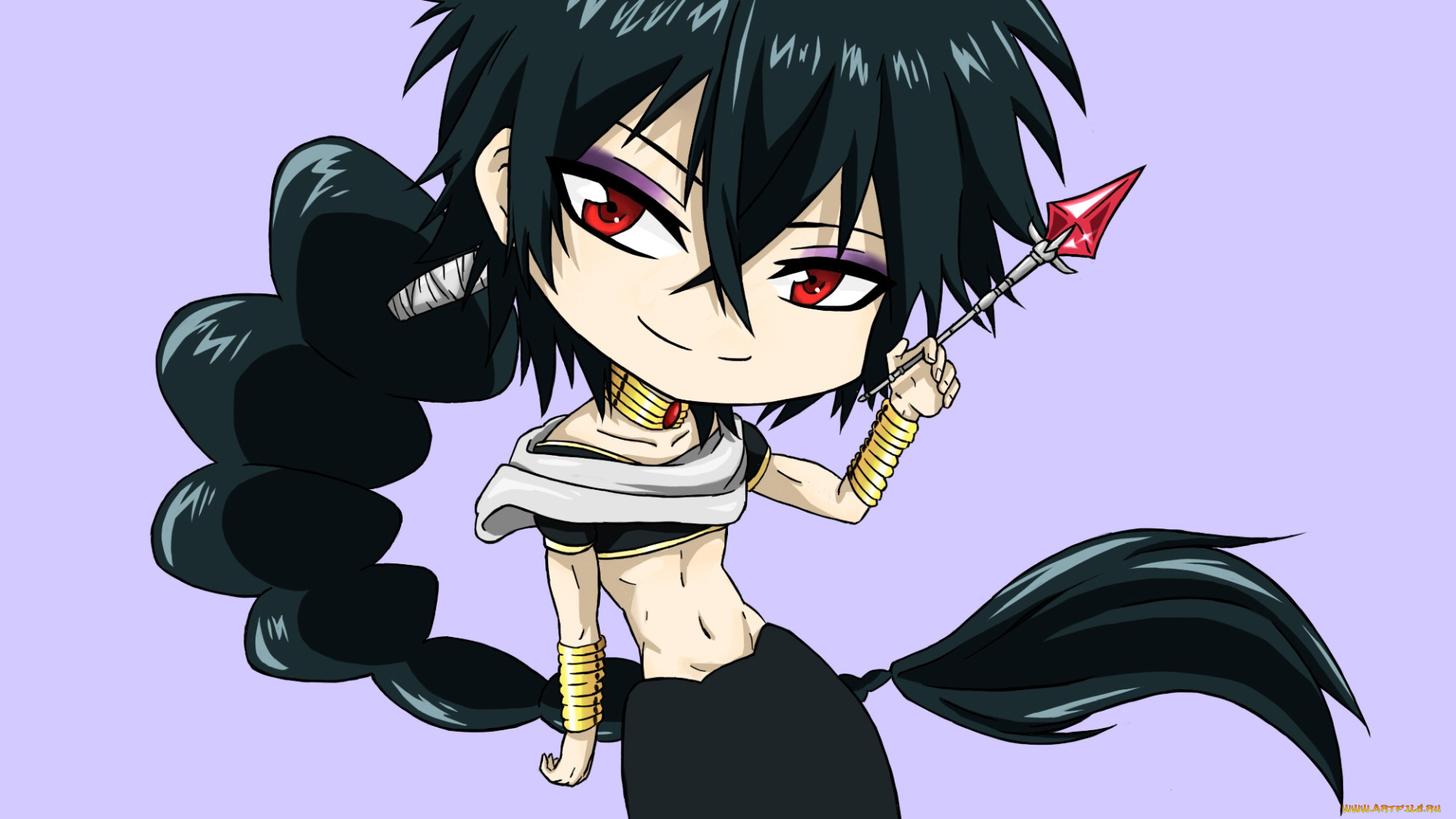 аниме, magi, the, labyrinth, of, magic, малыш