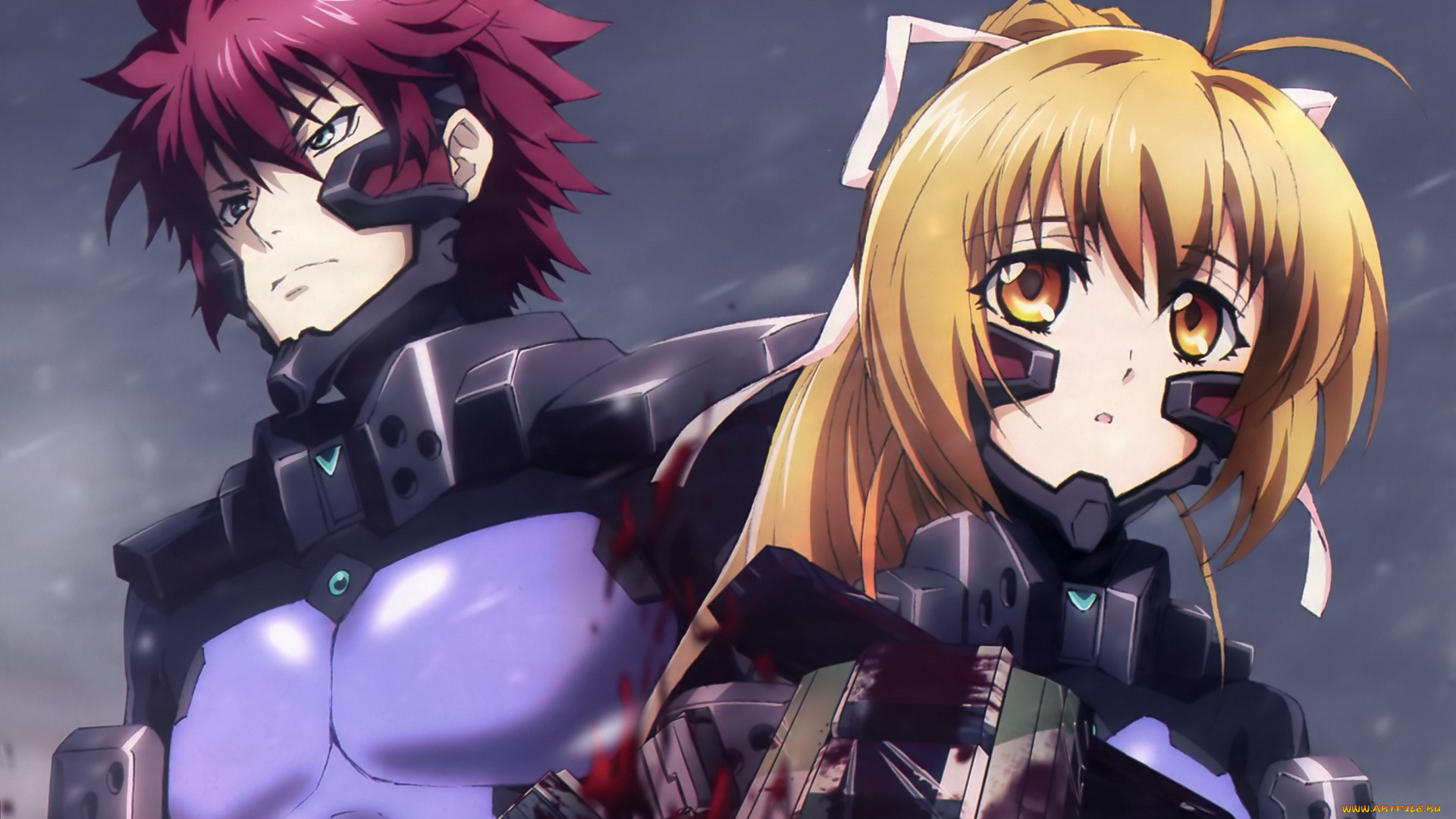 аниме, muv-luv, alternative, , total, eclipse, парень, девушка