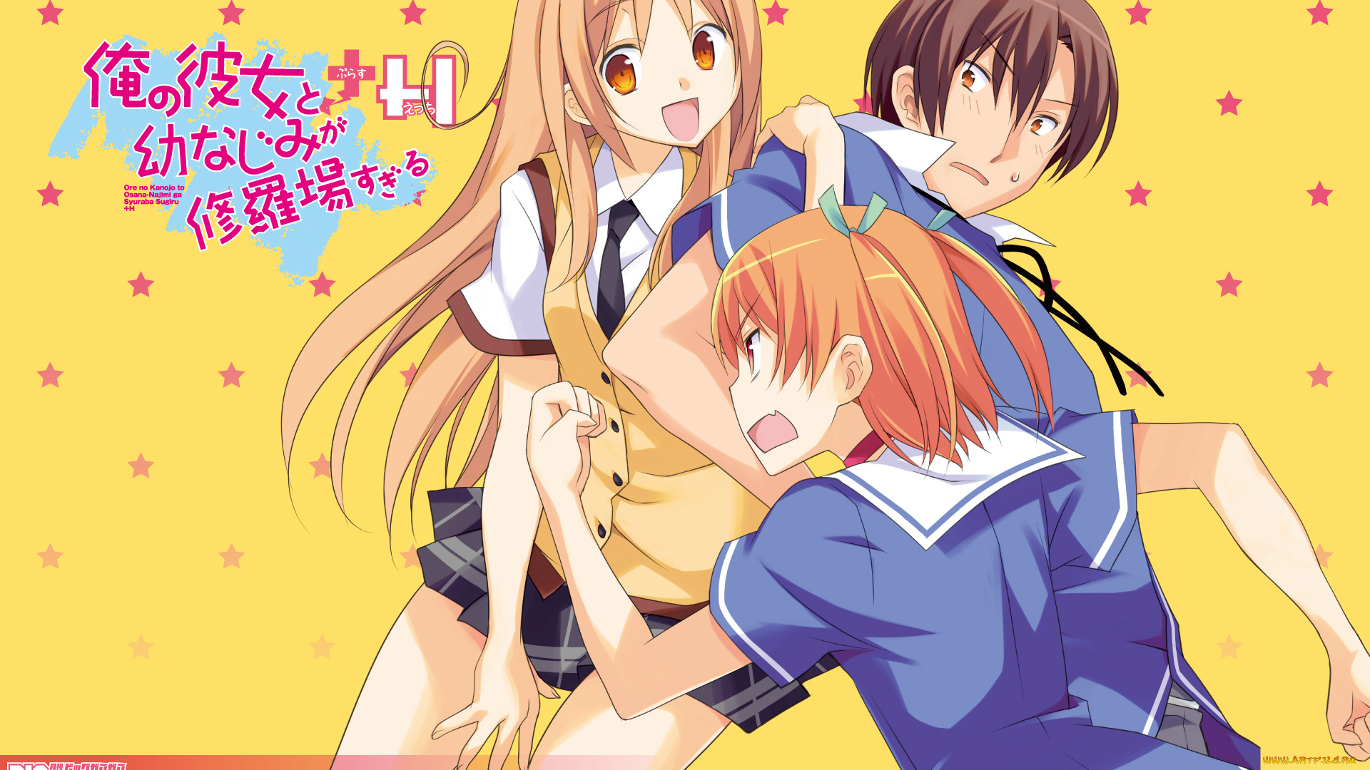 аниме, unknown, , другое, девушки, парень