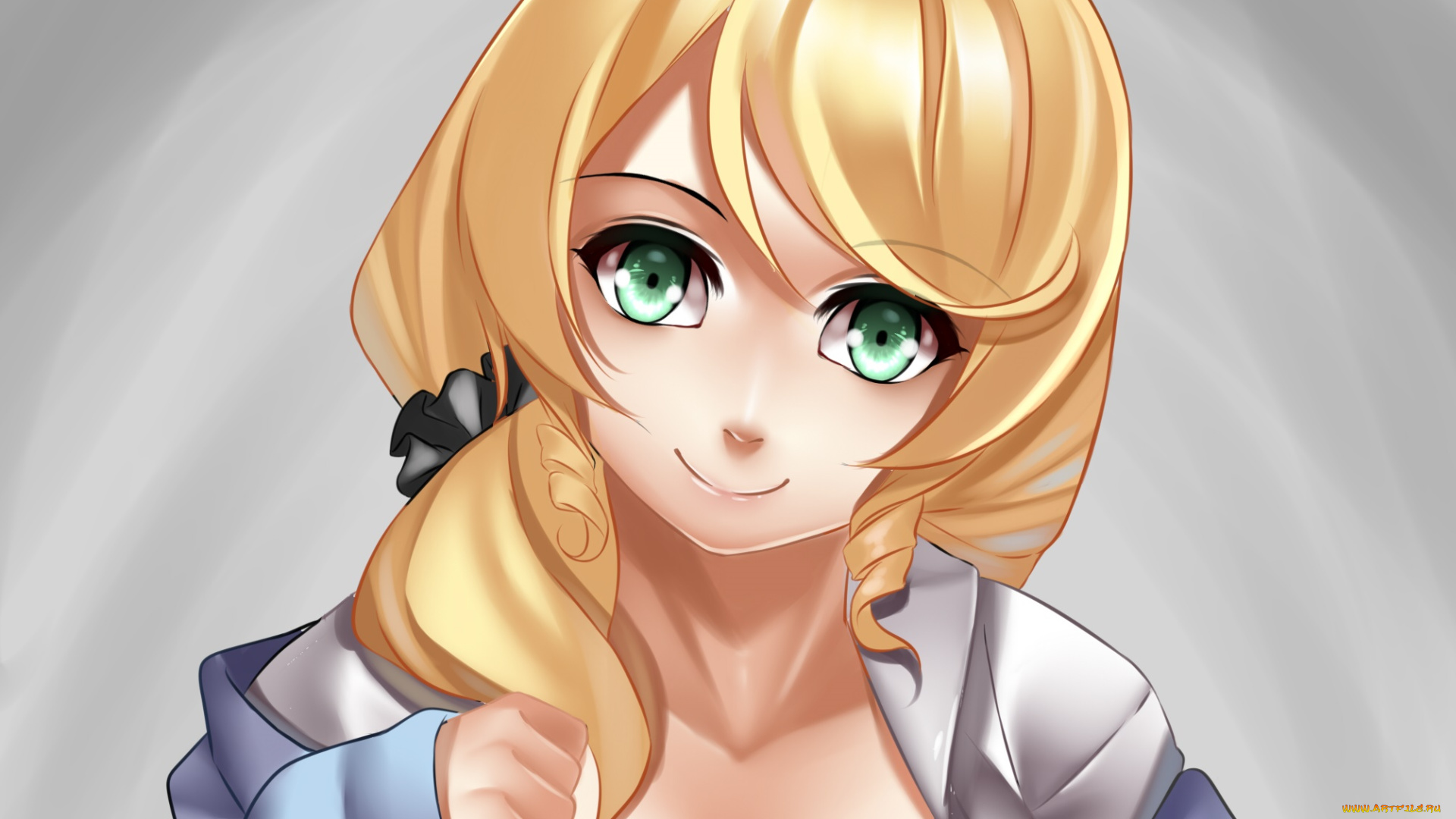 аниме, unknown, , другое, взгляд, фон, девушка