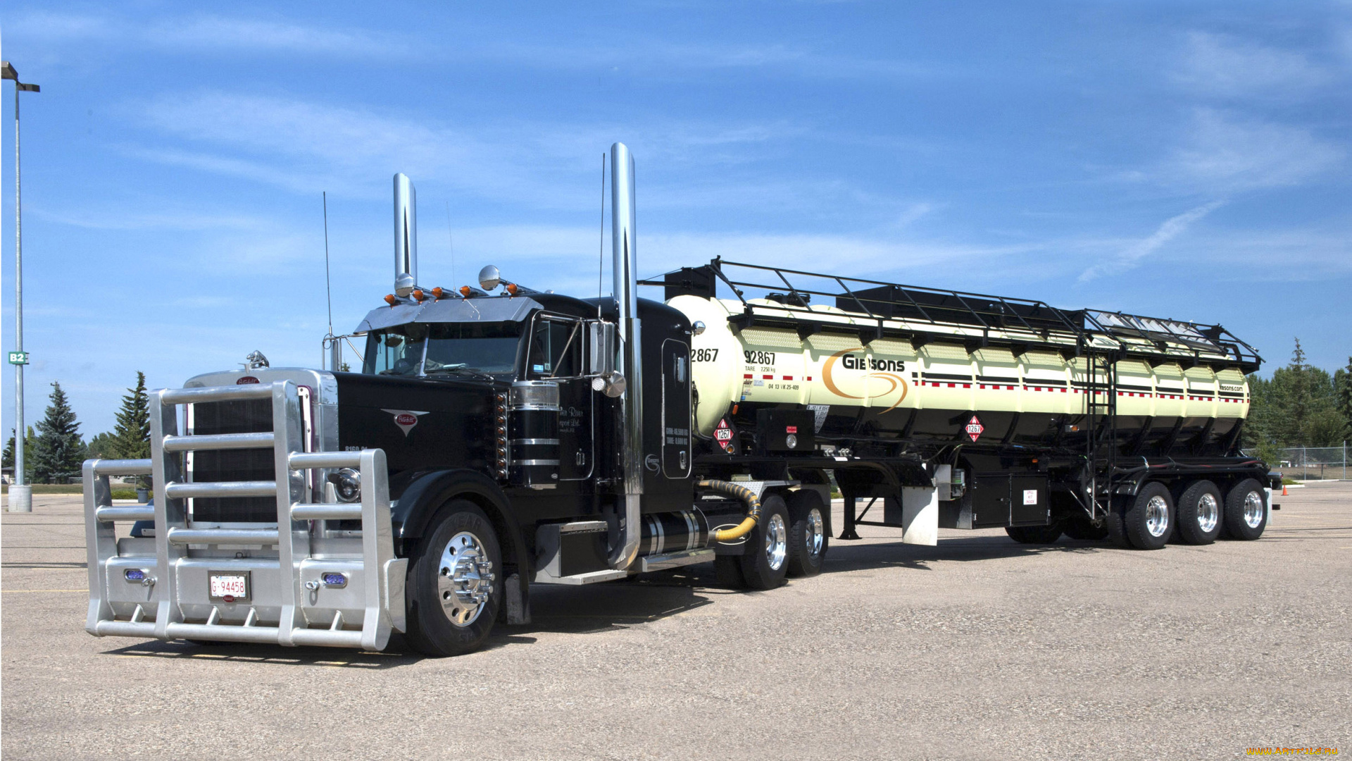 автомобили, peterbilt, танкер