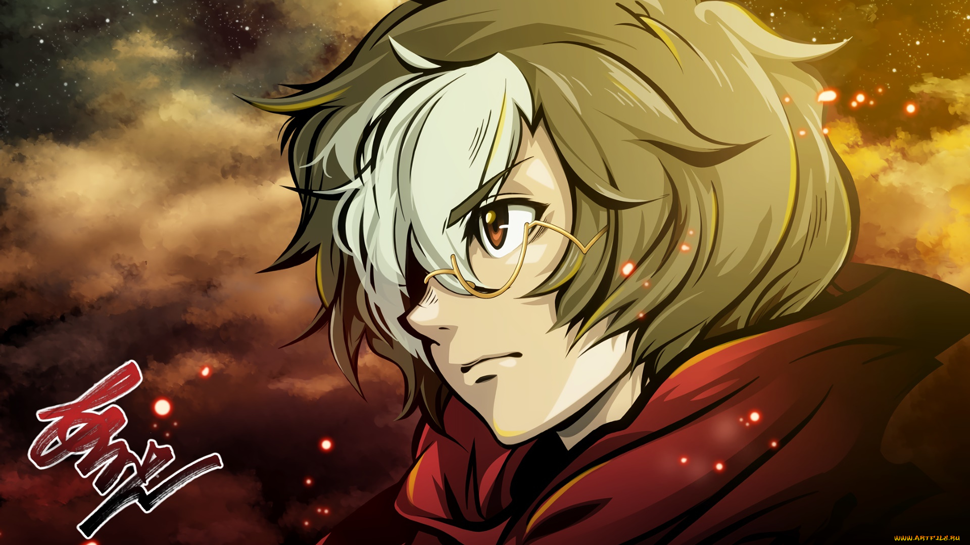 koutetsujou, no, kabaneri, аниме, фон, взгляд, девушка