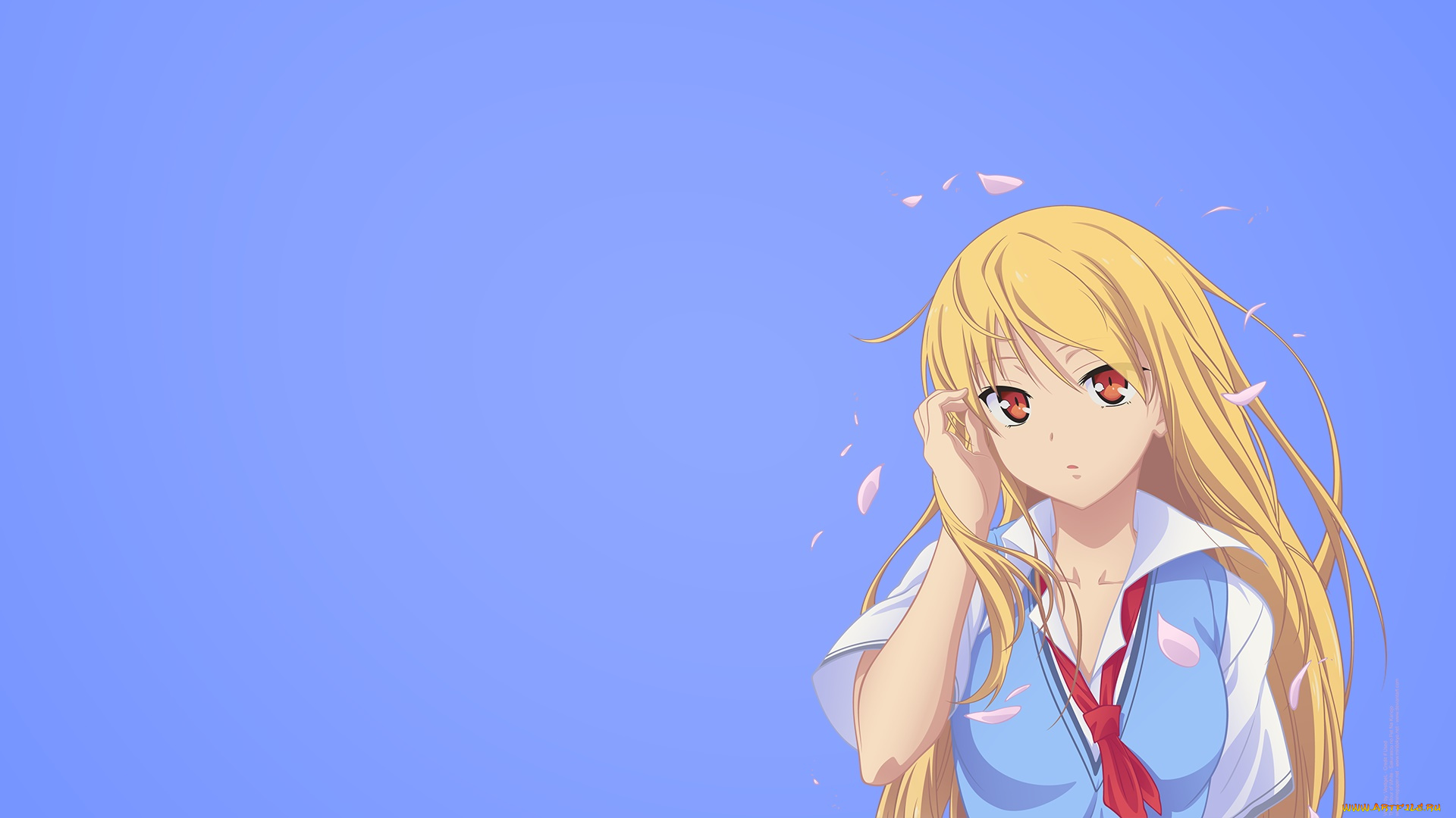 sakurasou, нет, pet, na, kanojo, аниме, sakurasou, no, pet, na, kanojo, девушка, фон, взгляд
