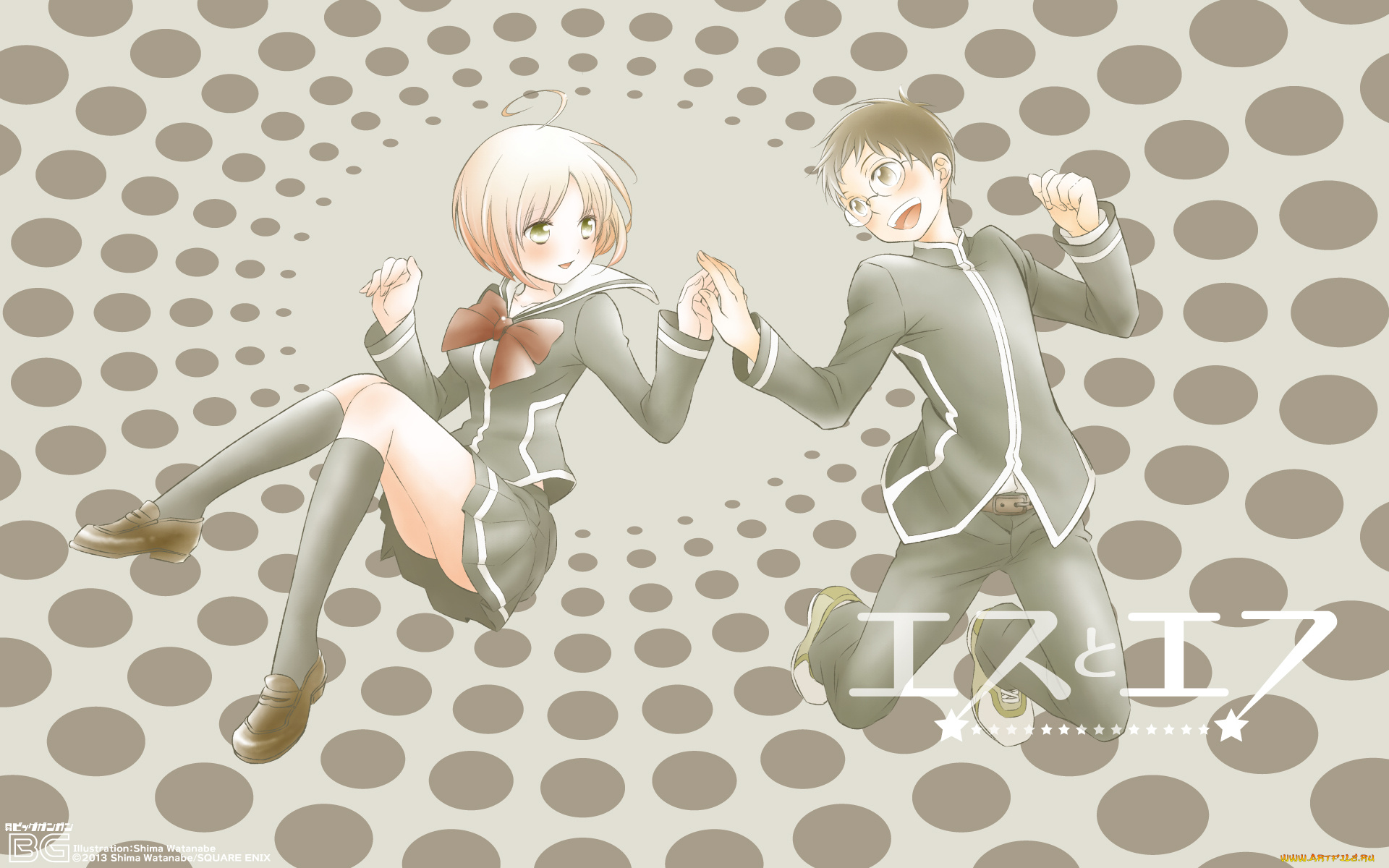 аниме, unknown, , другое, парень, девушка