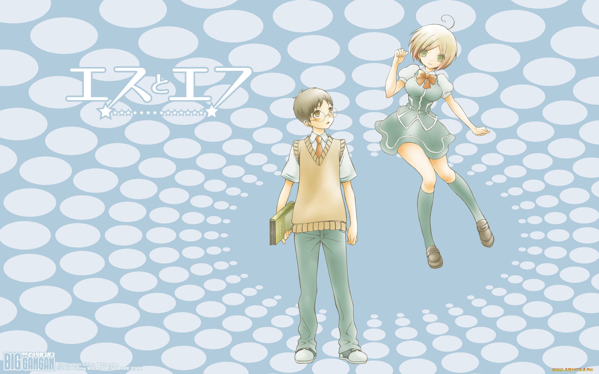 аниме, unknown, , другое, парень, девушка