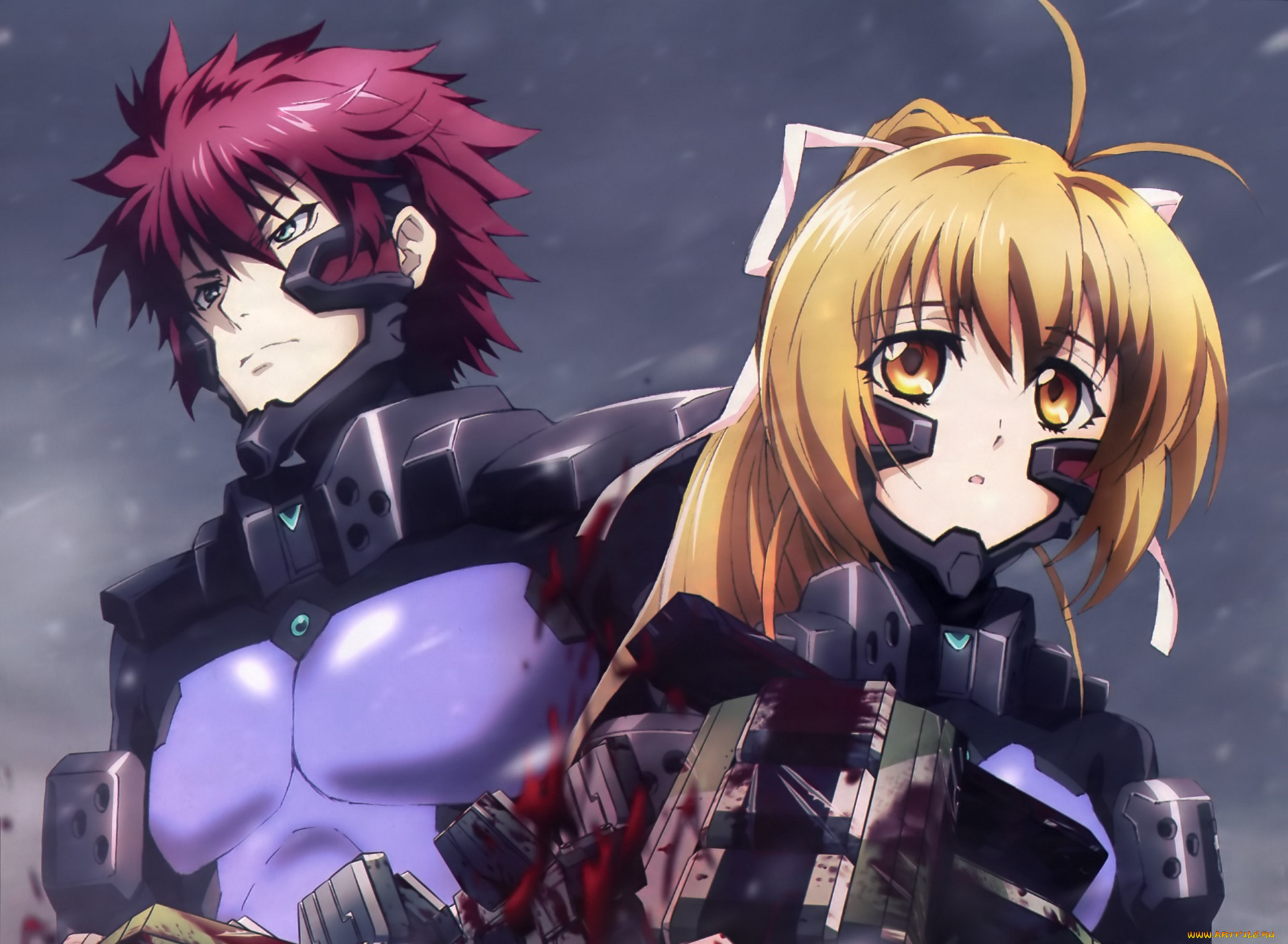 аниме, muv-luv, alternative, , total, eclipse, парень, девушка