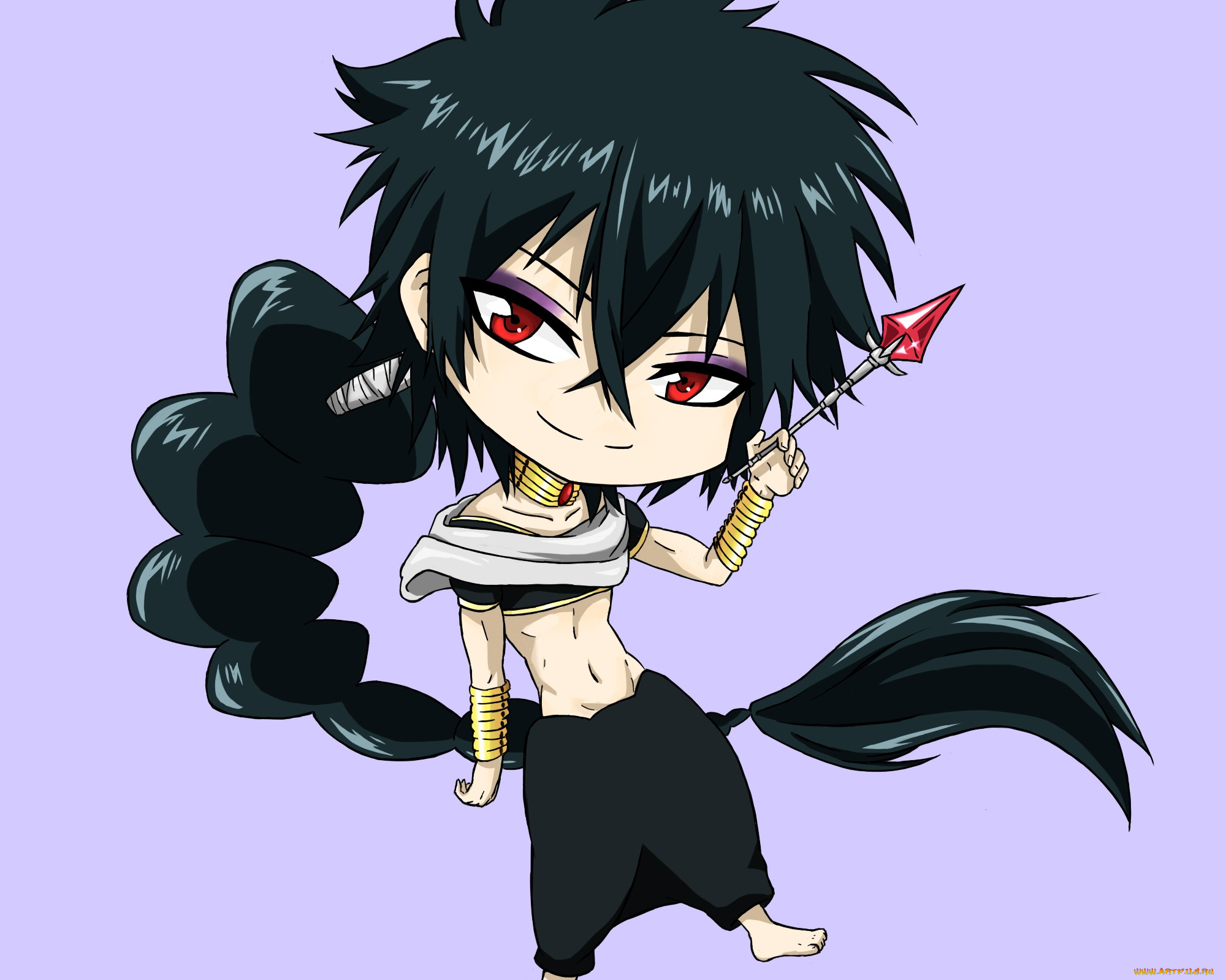 аниме, magi, the, labyrinth, of, magic, малыш