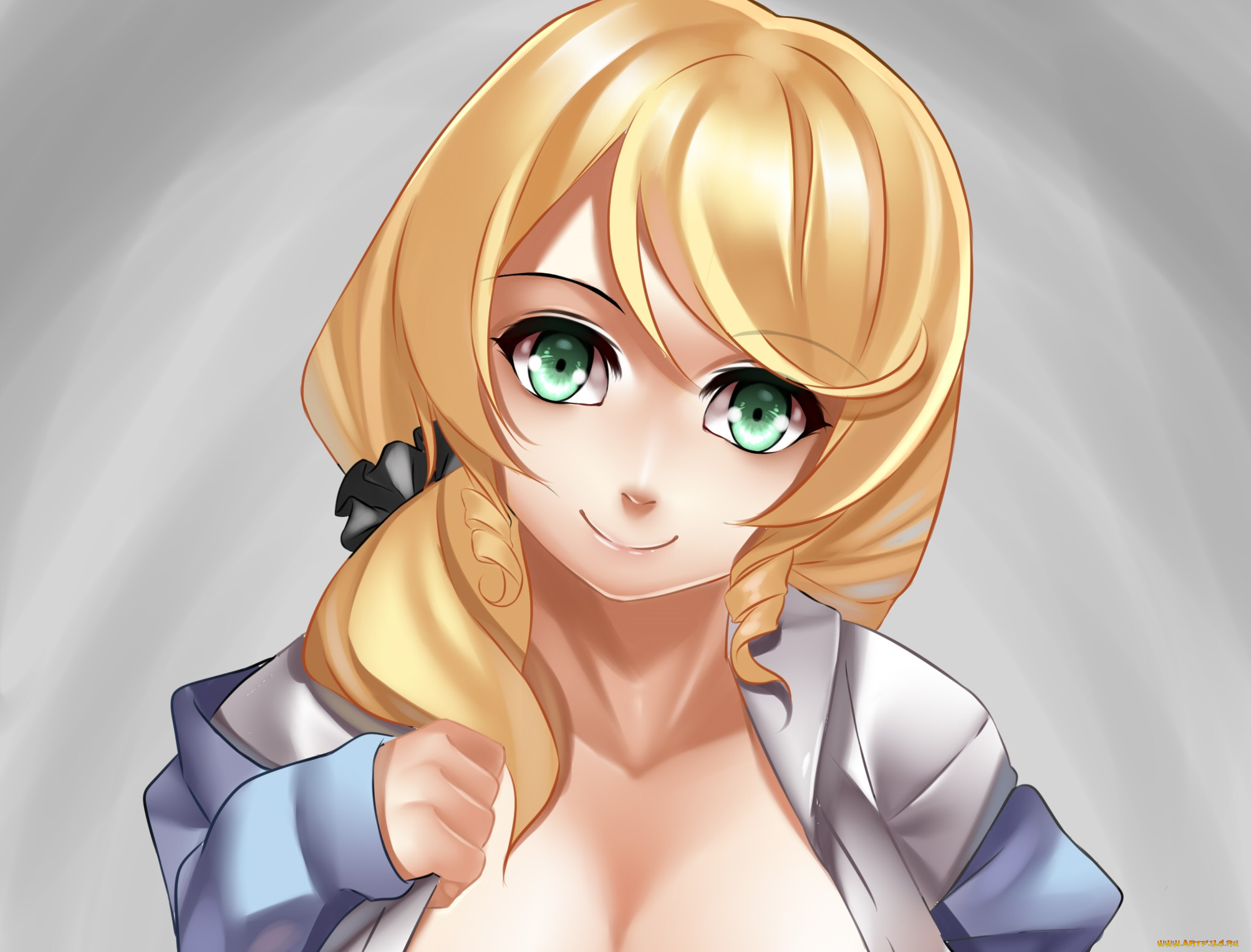 аниме, unknown, , другое, взгляд, фон, девушка