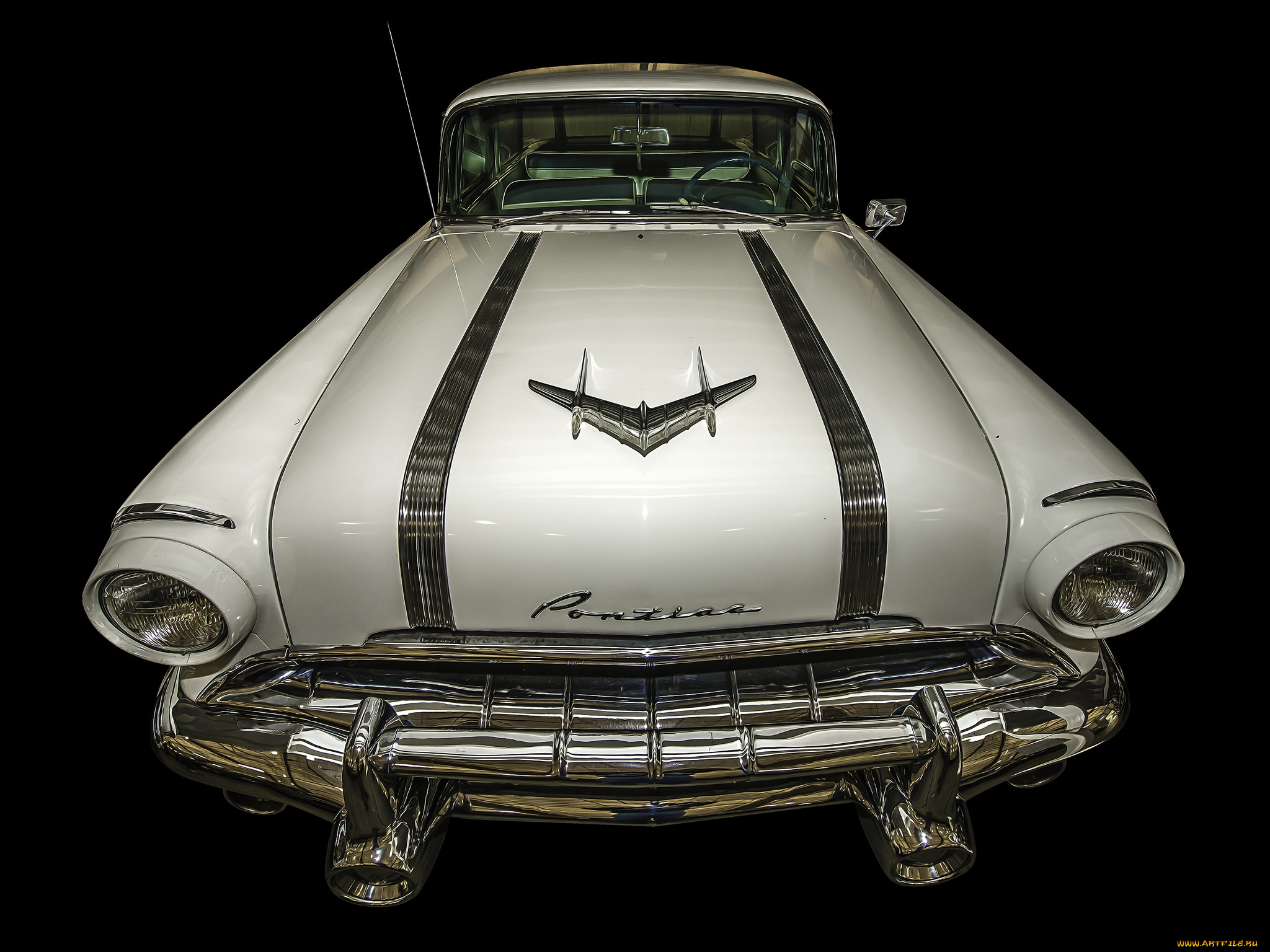 автомобили, pontiac, белый