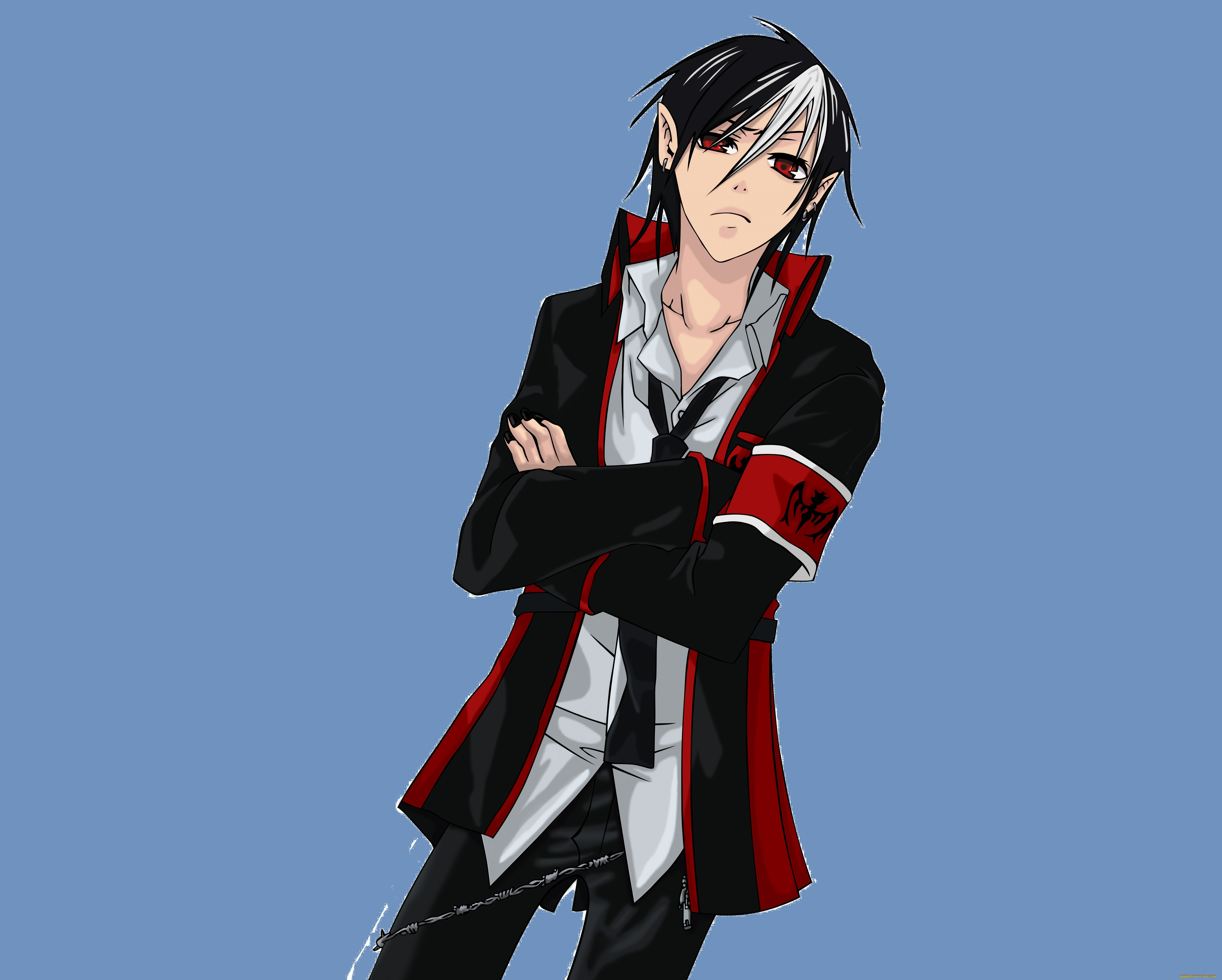 rust, blaster, аниме, животные, , существа, парень