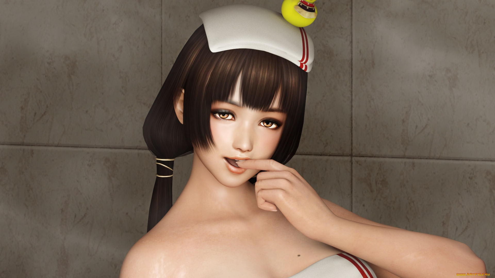 3д, графика, люди, , people, девушка, взгляд, фон