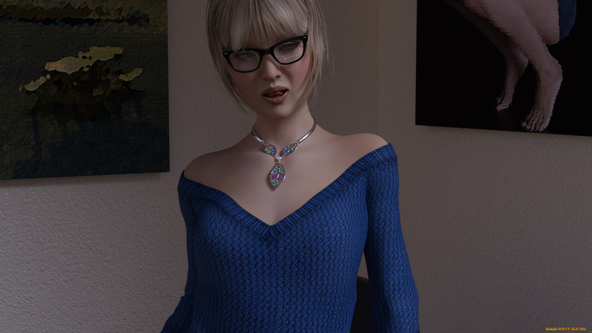 3д, графика, люди, , people, девушка, взгляд, фон