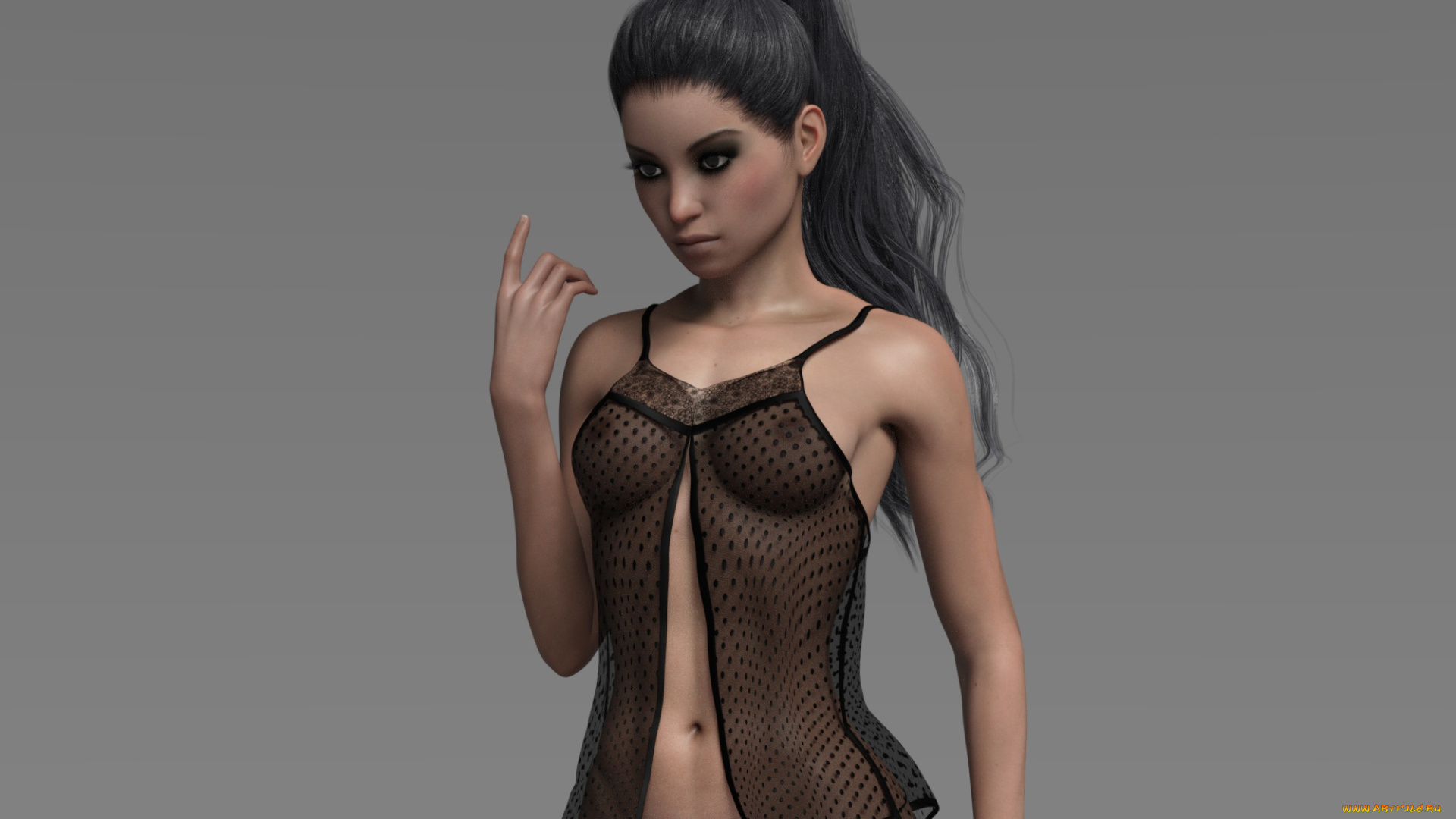 3д, графика, люди, , people, девушка, взгляд, фон