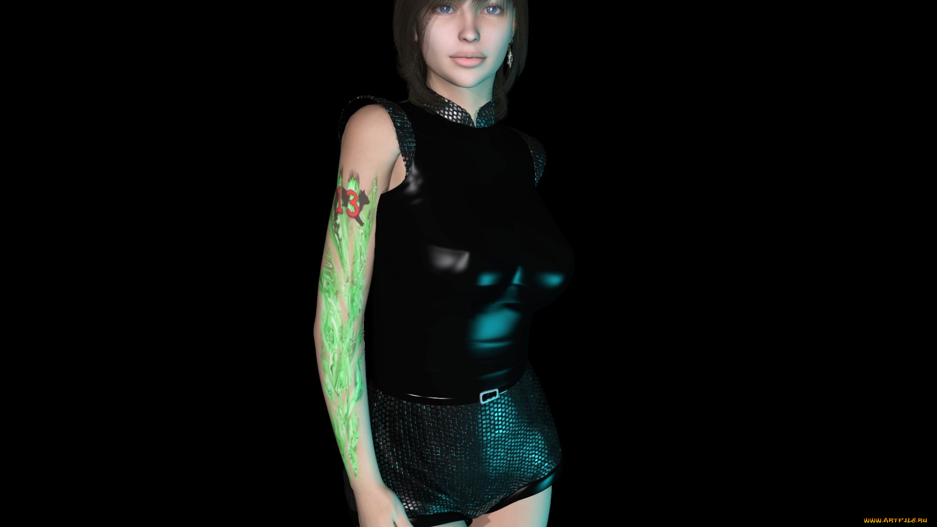 3д, графика, люди, , people, взгляд, девушка, фон