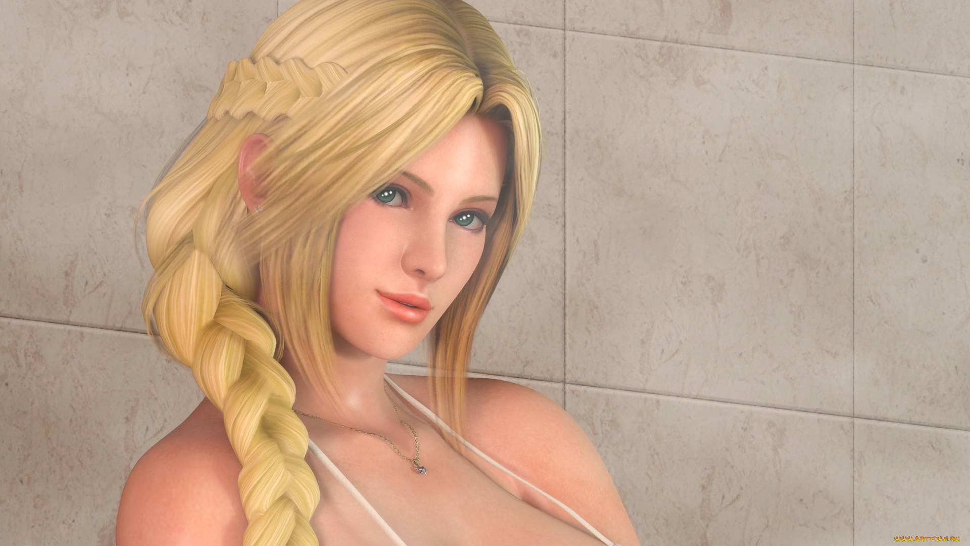 3д, графика, портрет, , portraits, девушка, взгляд, фон