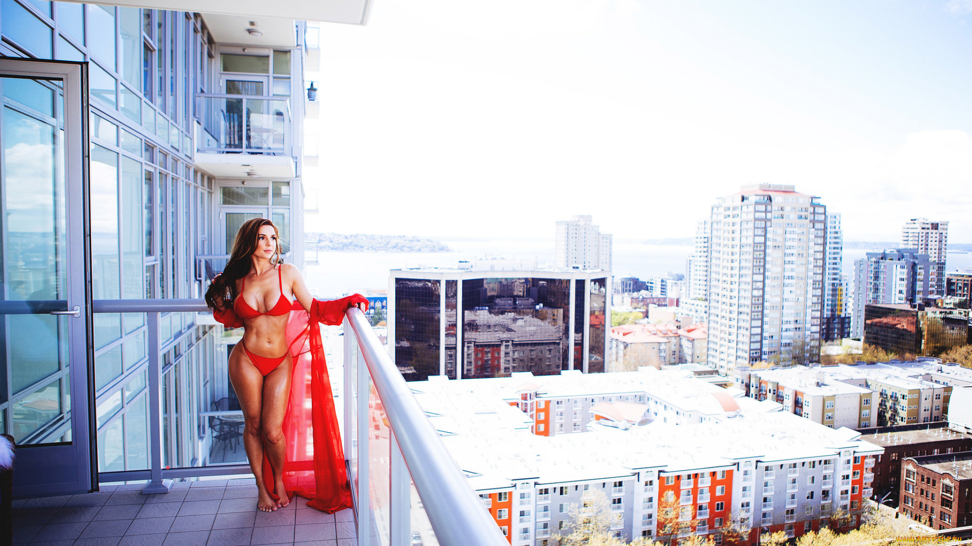 девушки, -unsort, , брюнетки, , шатенки, красное, белье