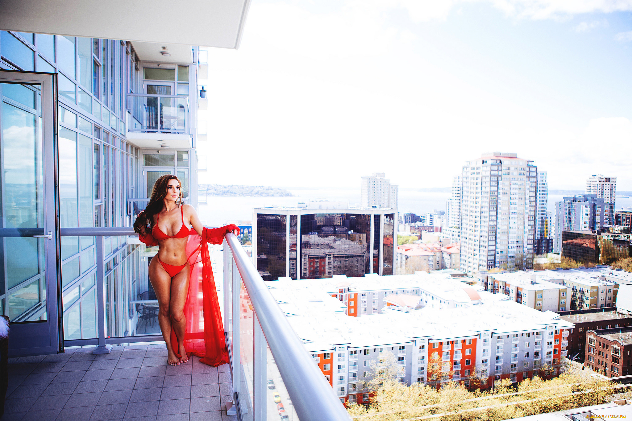 девушки, -unsort, , брюнетки, , шатенки, красное, белье