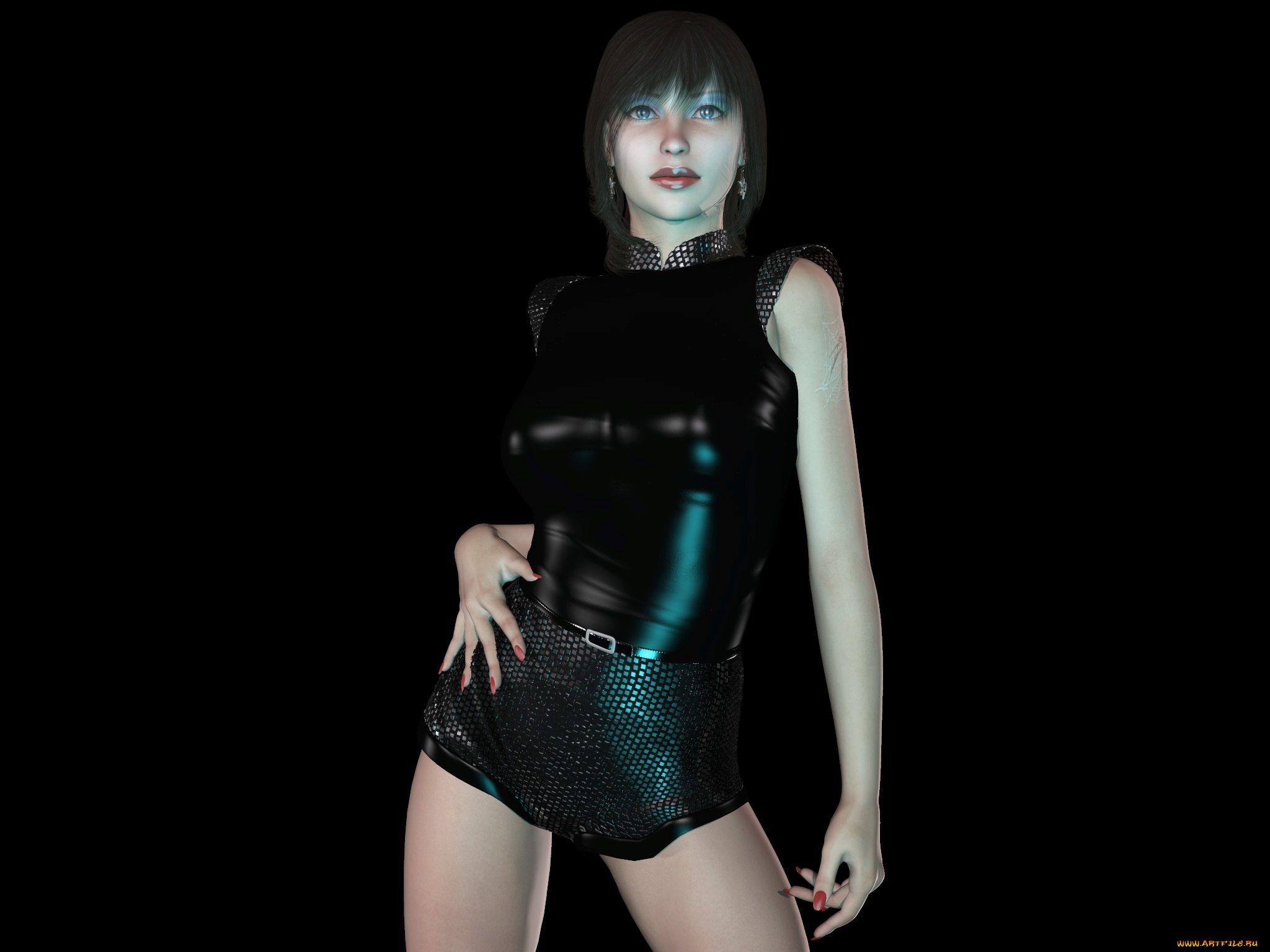 3д, графика, люди, , people, фон, девушка, взгляд