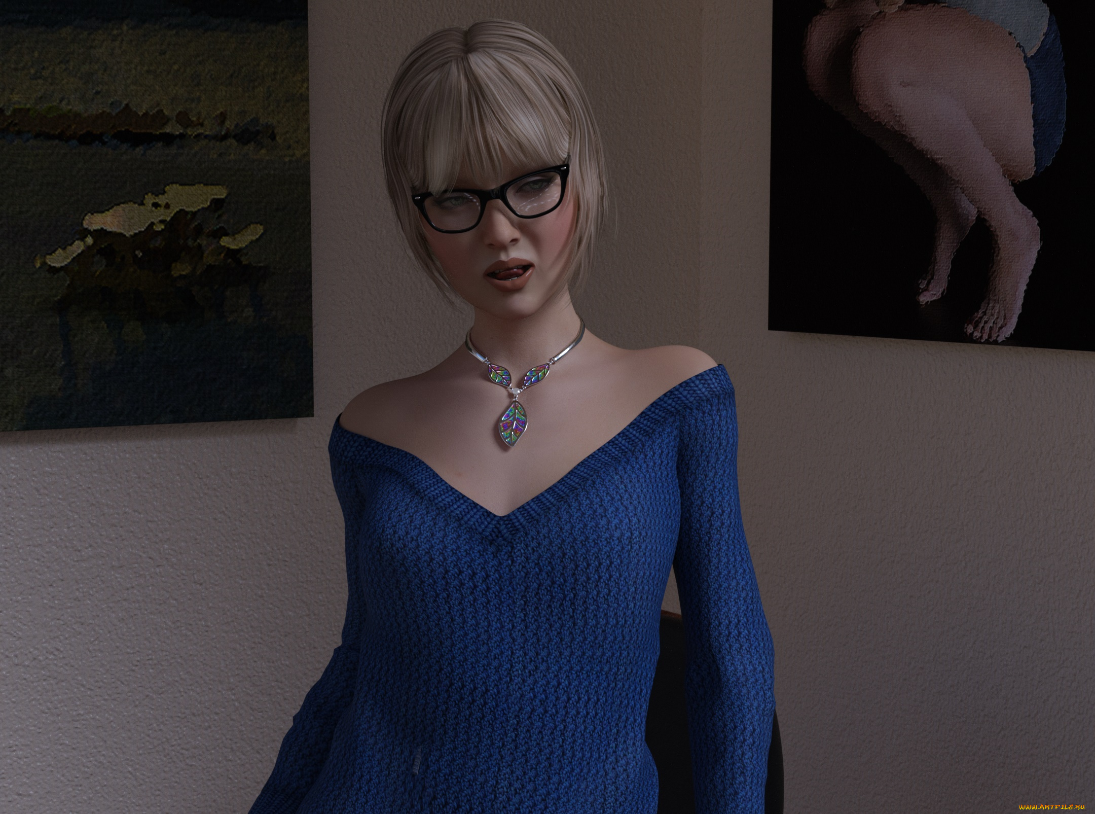 3д, графика, люди, , people, девушка, взгляд, фон