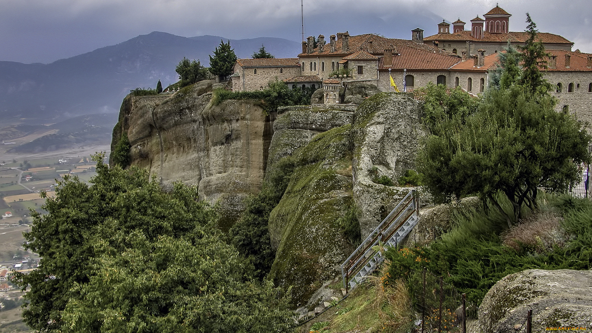 города, -, пейзажи, простор