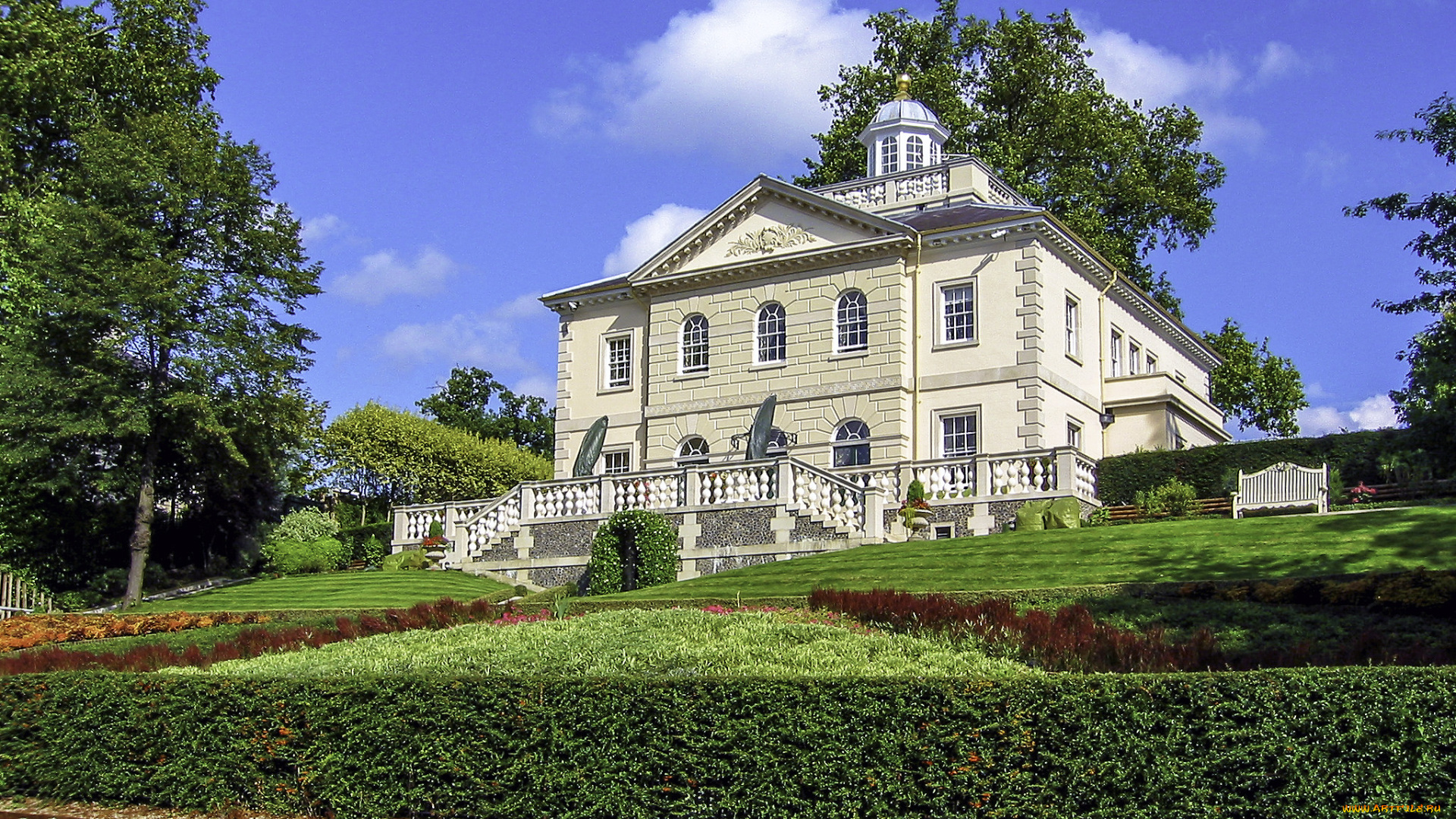 города, -, здания, , дома, простор