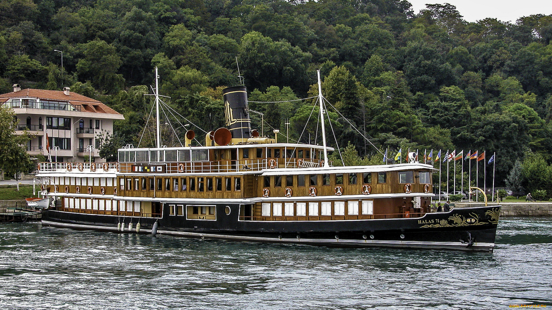 halas, 71, корабли, пароходы, пароход