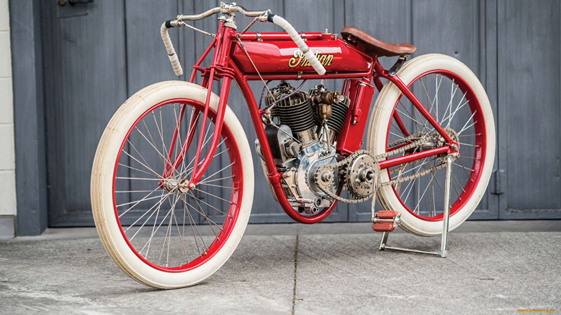 мотоциклы, indian, ретро, 1911-25, powerplus, board, track, racer, красный, фото, винтаж, планшета, старинные, обои, картинки, скачать, на, рабочий, стол, пк
