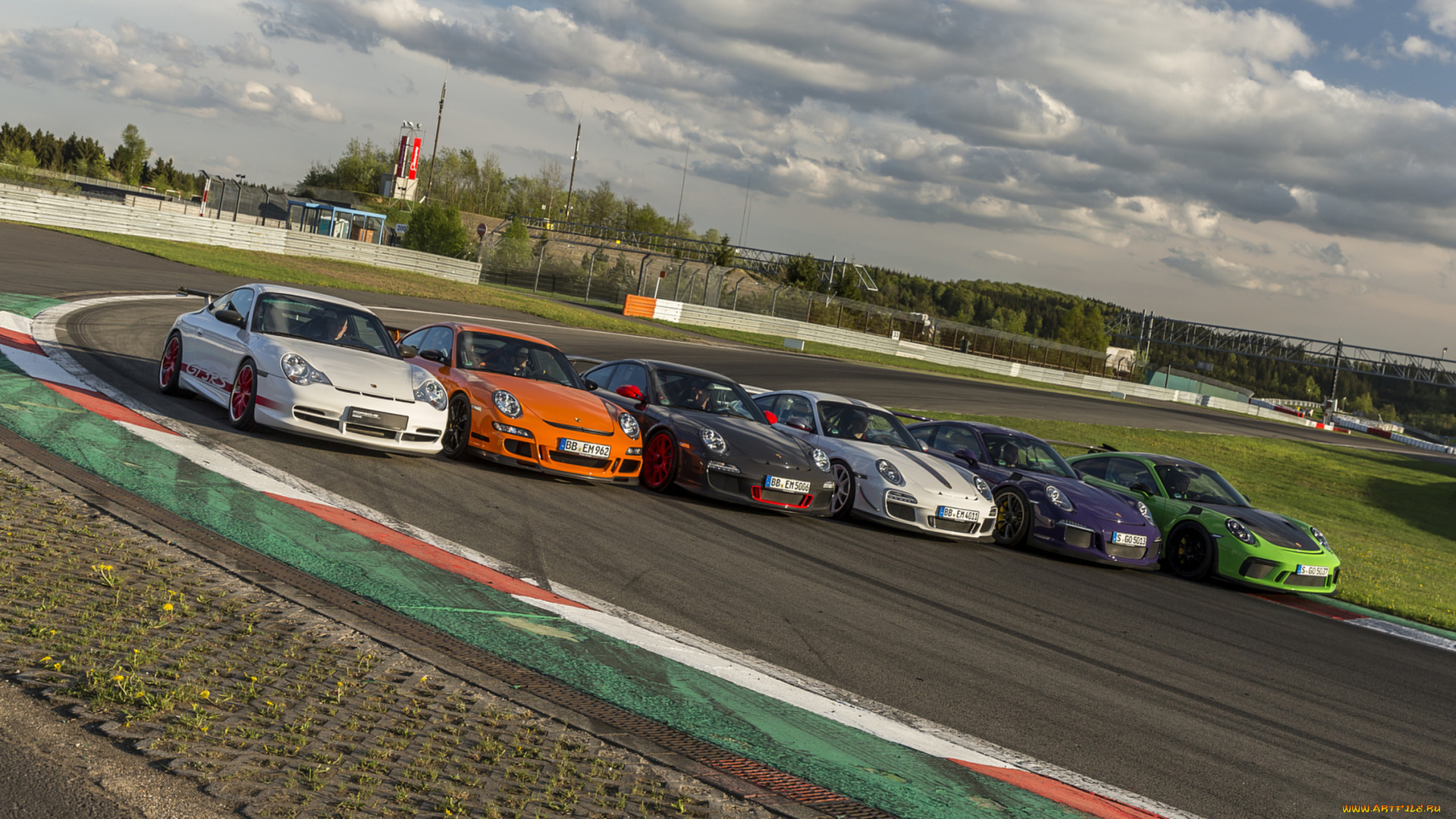 porsche, 911, gt3-rs, generations, 2019, автомобили, porsche, 911, gt3-rs, generations, 2019