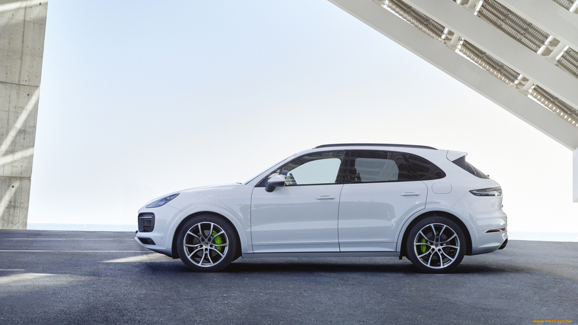 porsche, cayenne, e, hybrid, 2019, автомобили, porsche, cayenne, e, hybrid, 2019, белый