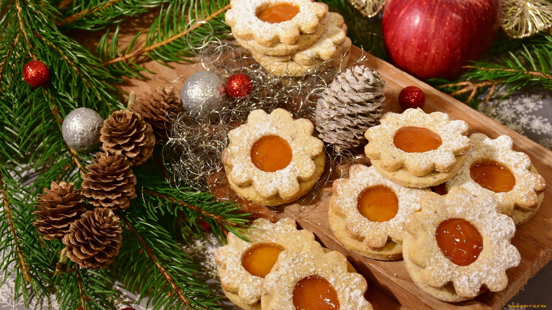 праздничные, угощения, угощение, еда