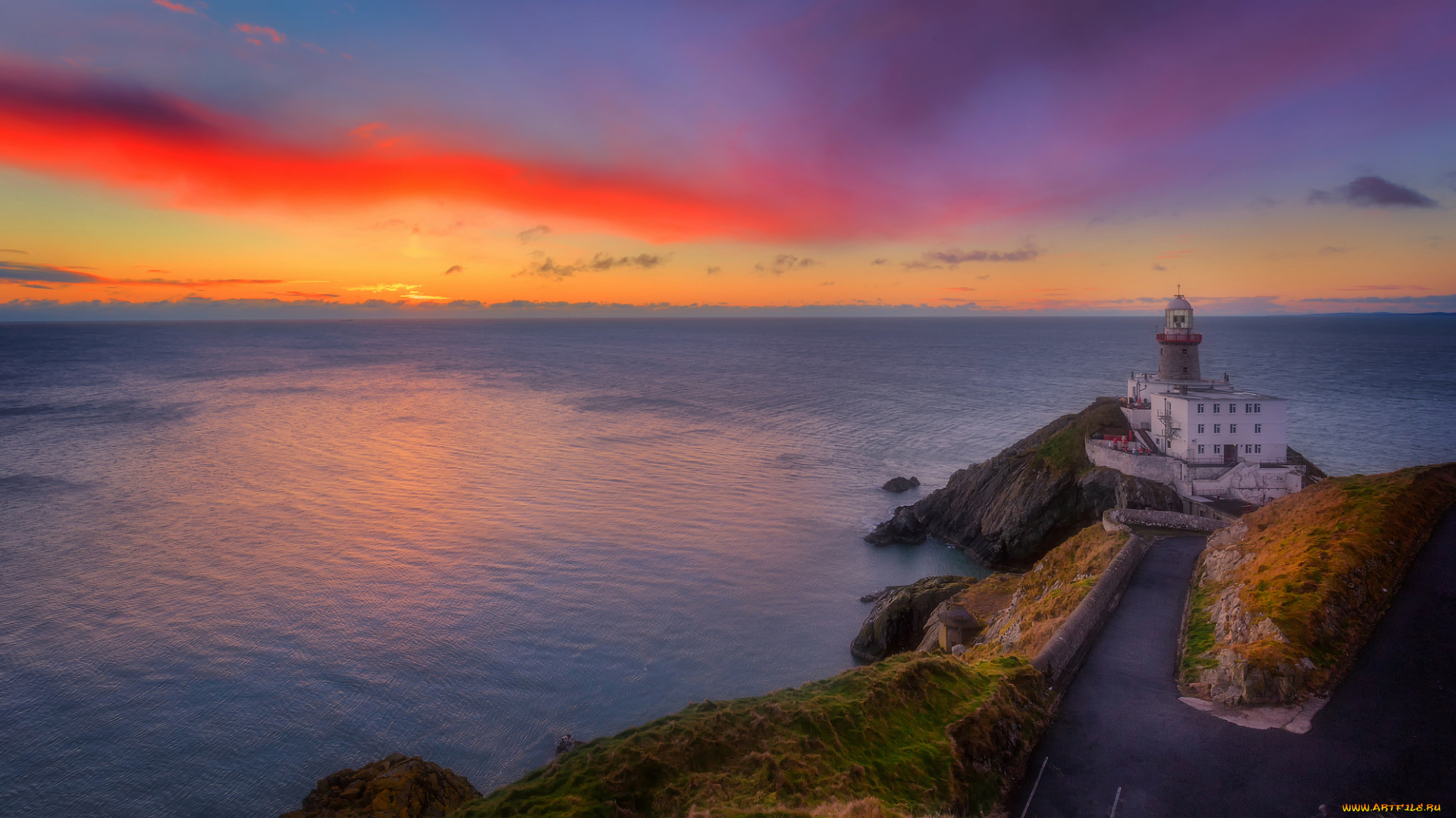 природа, маяки, простор