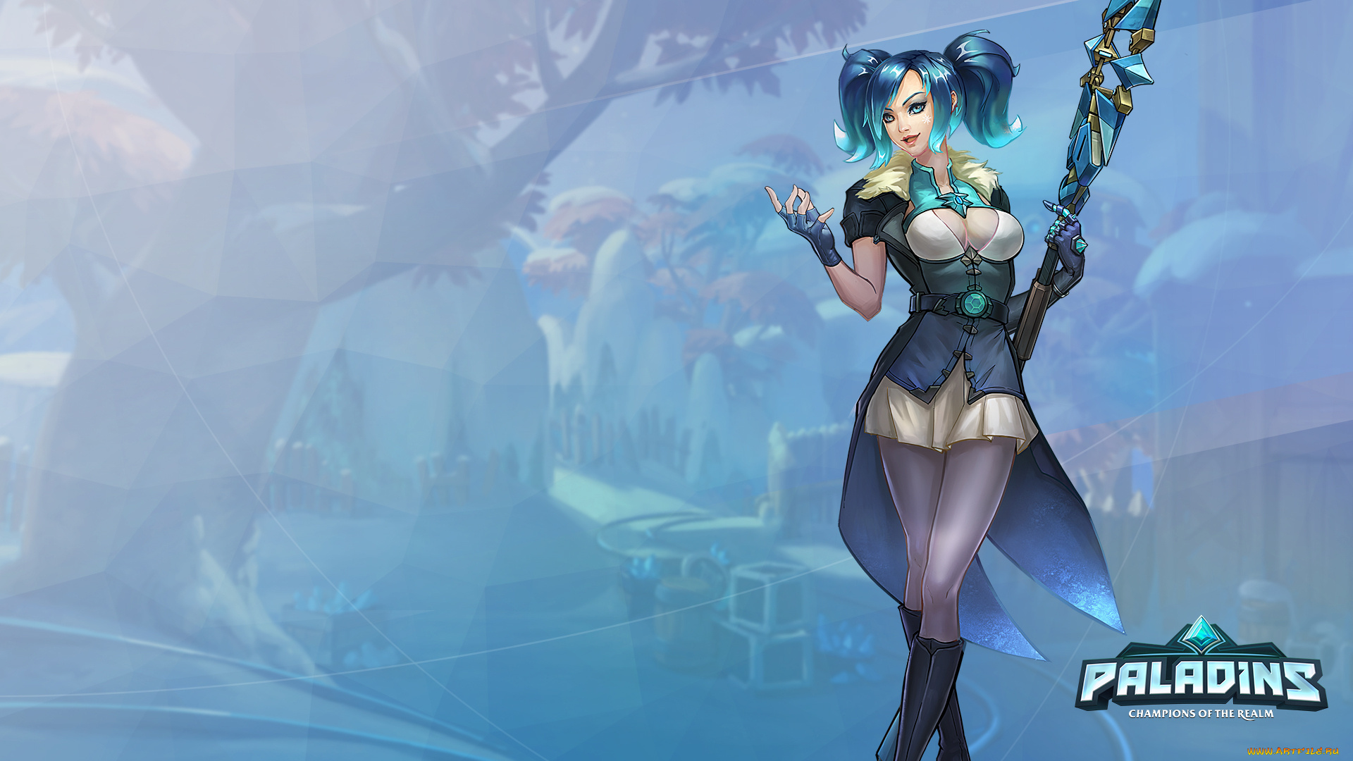 видео, игры, paladins