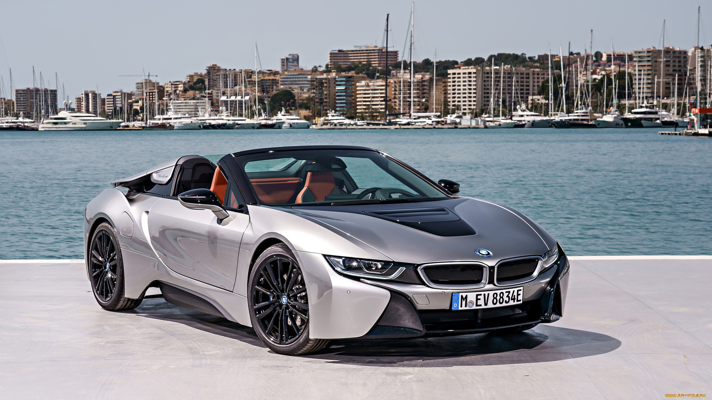 bmw, i8, roadster, 2019, автомобили, bmw, металлик, серебряный, 2019, roadster, i8